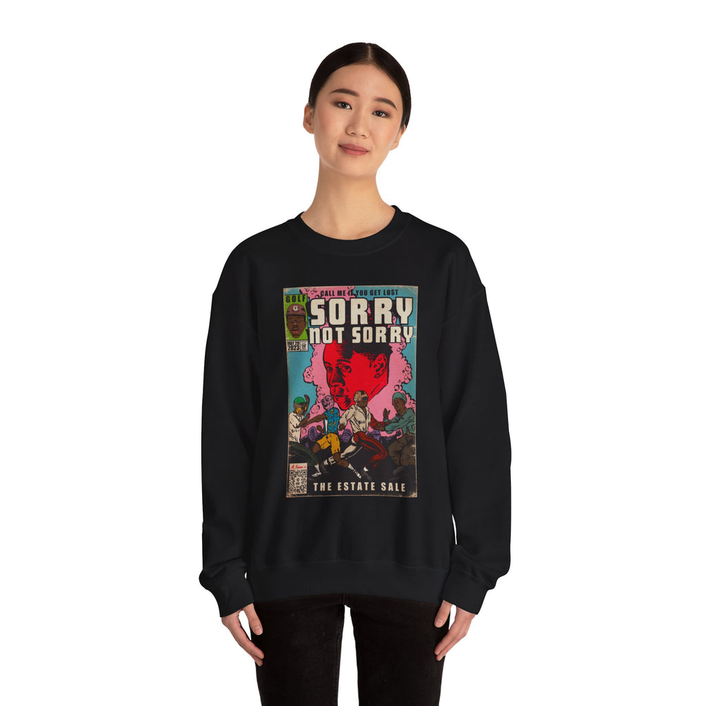 Tyler - Sorry Not Sorry - Unisex Heavy Blend™ Crewneck Sweatshirt
