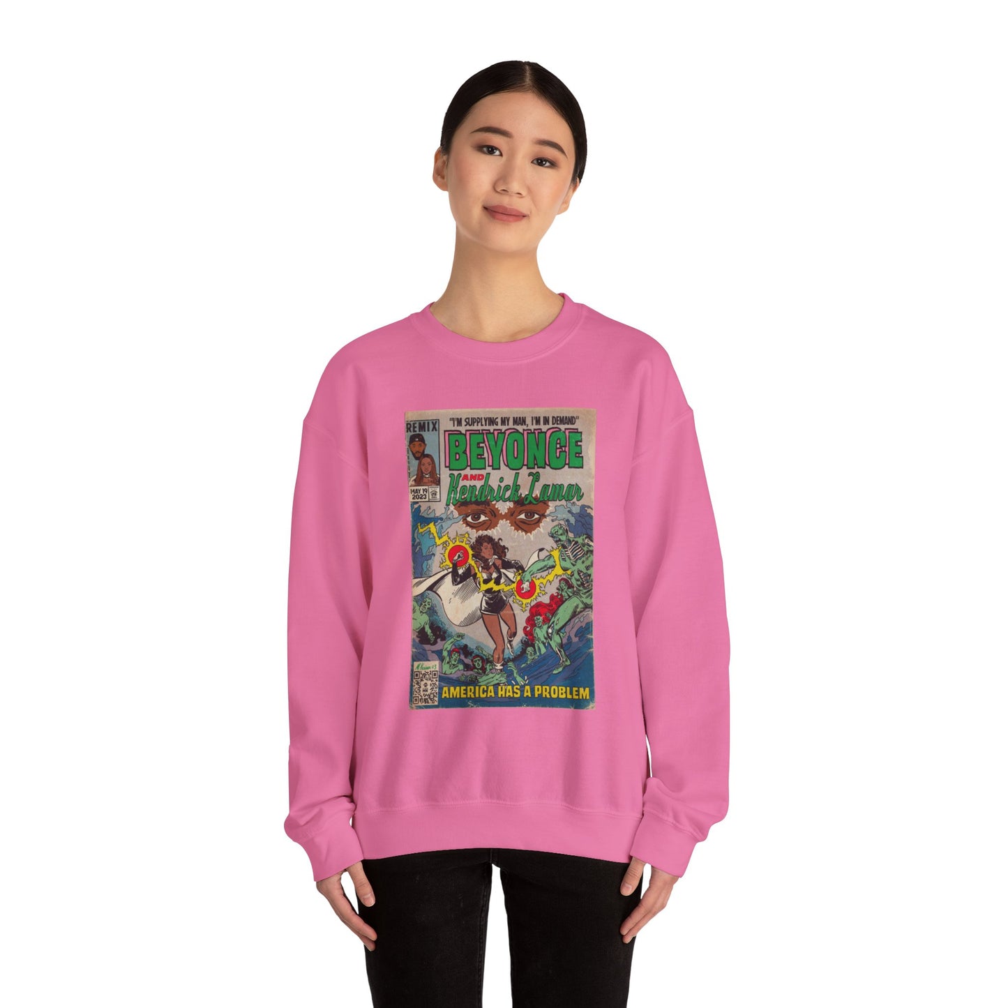 America Has a Problem - Unisex Heavy Blend™ Crewneck Sweatshirt