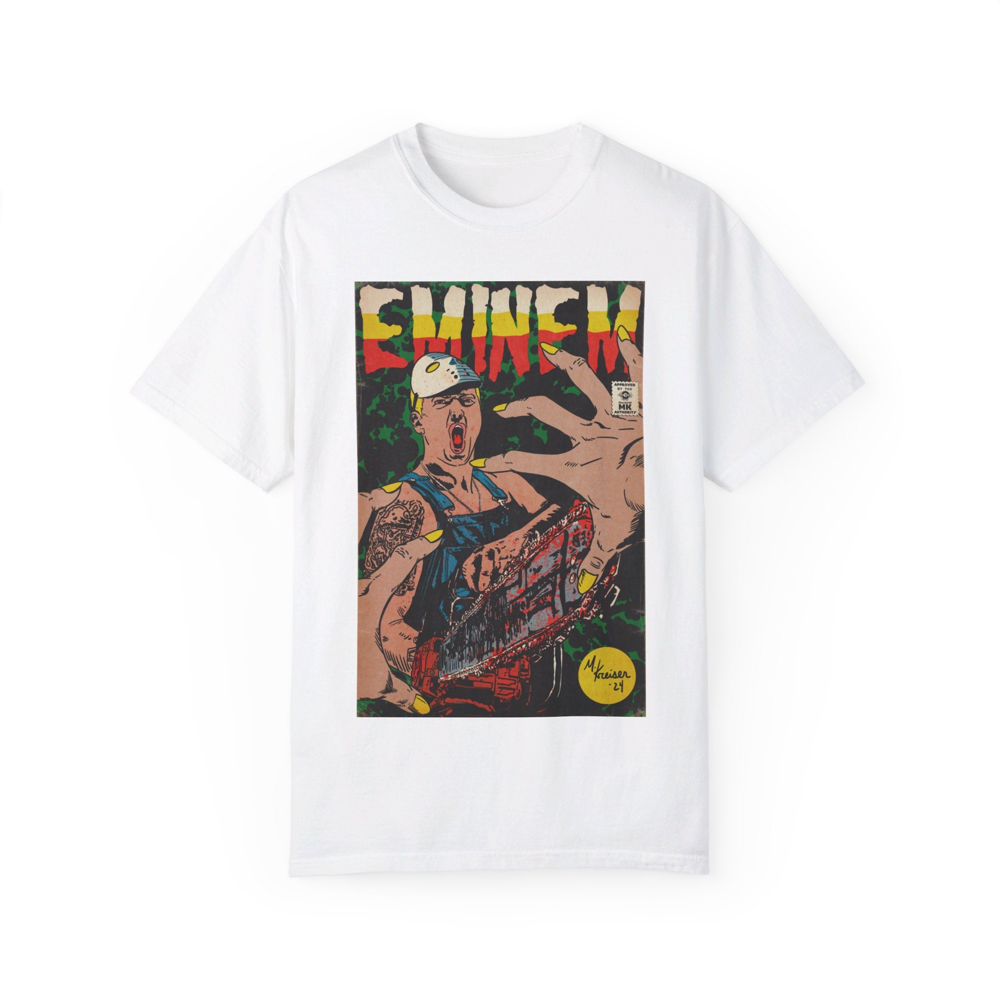 Em - Comic Book Art - Unisex Comfort Colors T-shirt