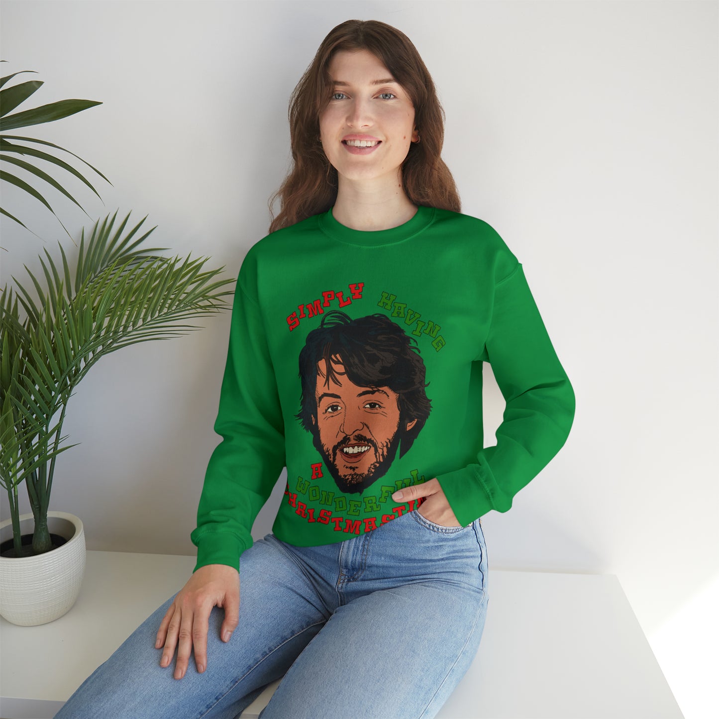 Paul McCartney - Wonderful Christmastime - Unisex Heavy Blend™ Crewneck Sweatshirt