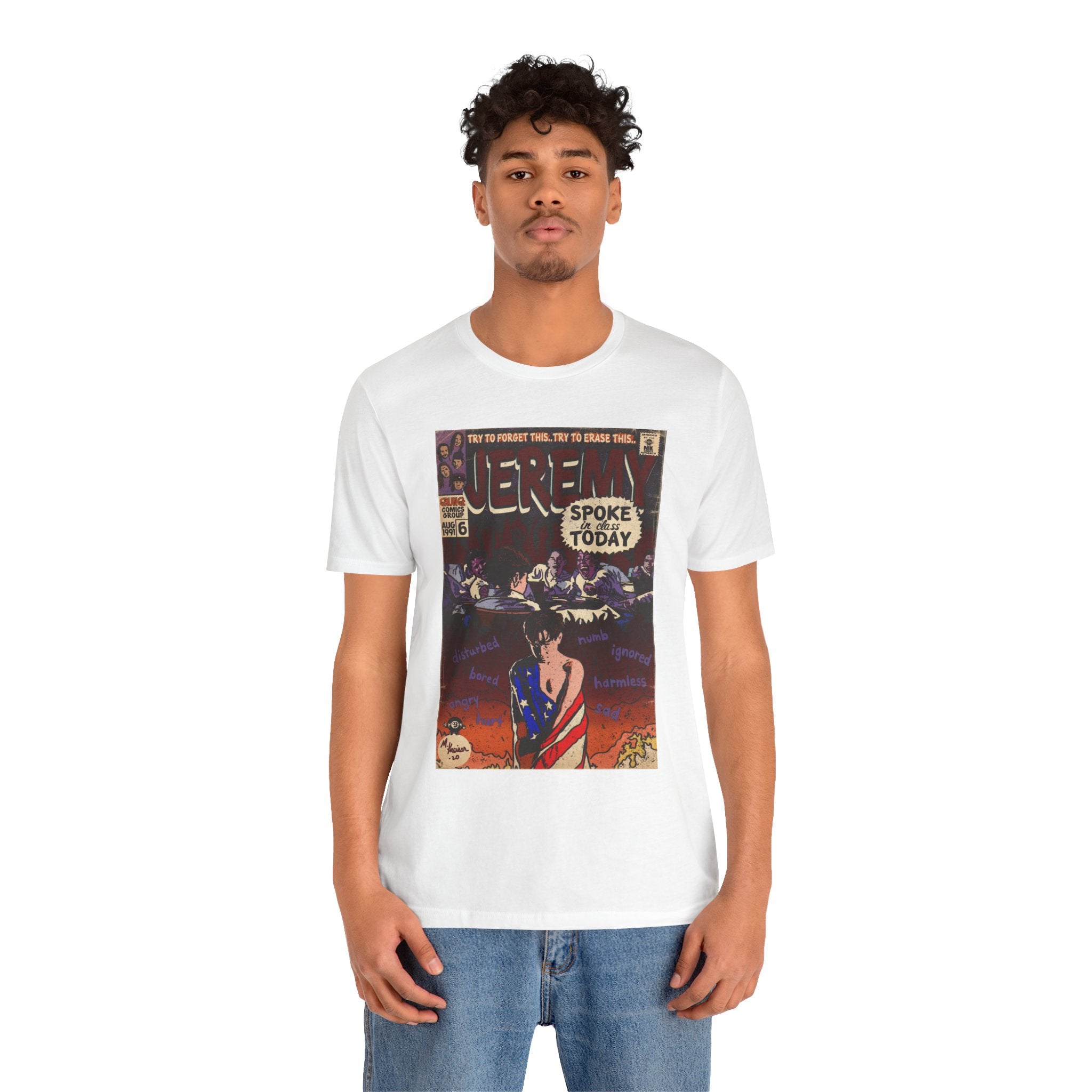 Jeremy - Unisex Jersey Short Sleeve Tee