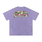 3 Feet High & Rising - Snow Washed Oversized Cotton T-Shirt