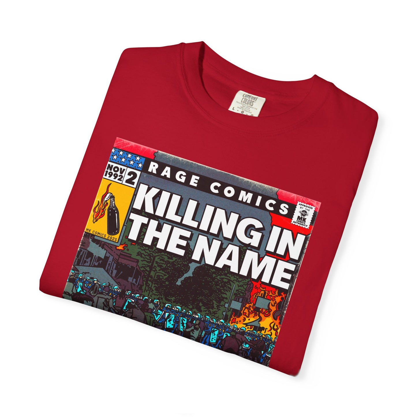 Rage - Killing In the Name - Unisex Comfort Colors T-shirt