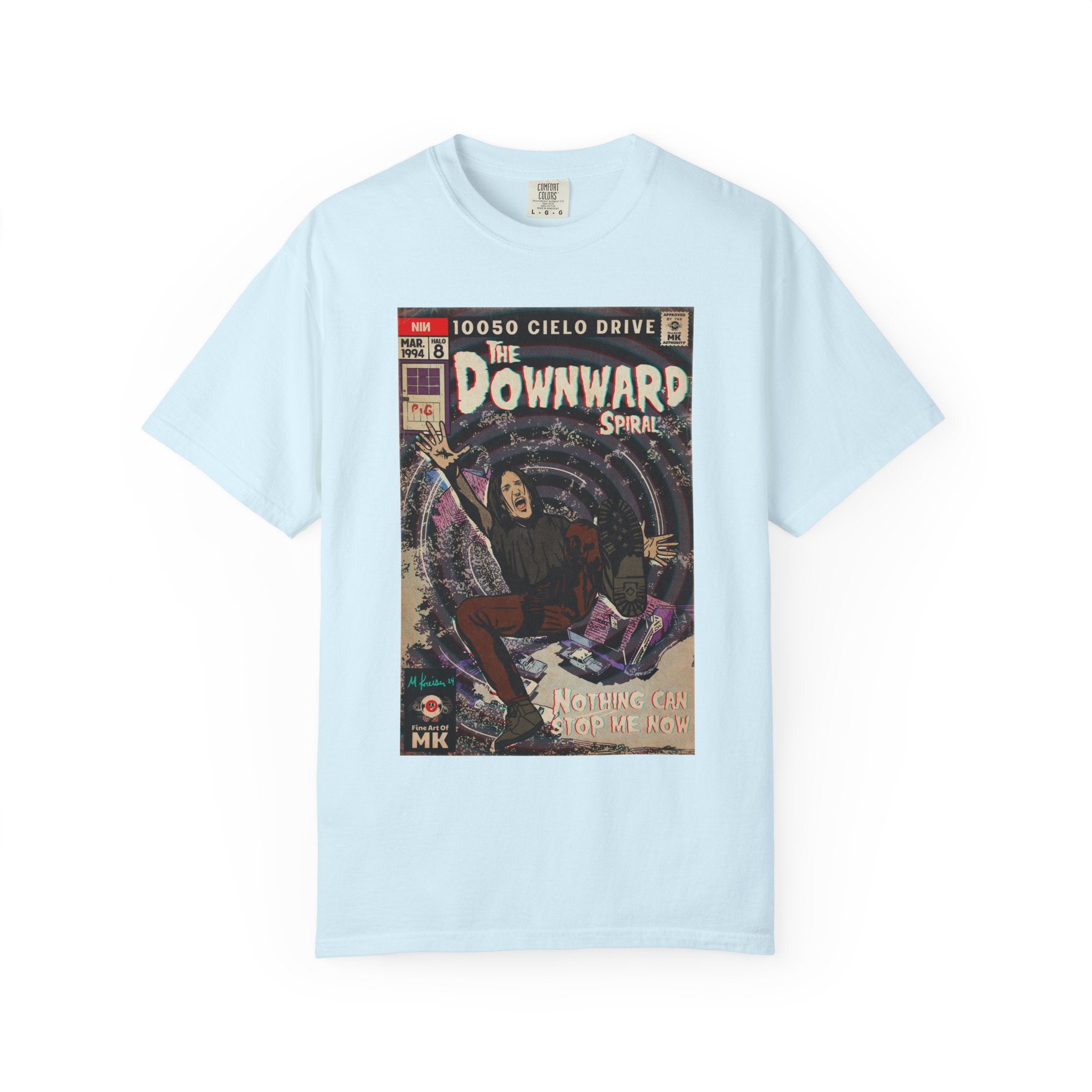The Downward Spiral - Unisex Comfort Colors T-shirt