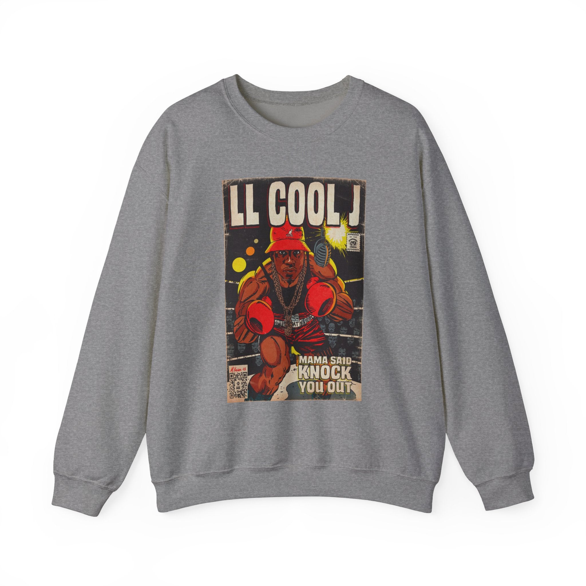 Mama Said Knock You Out - Unisex Heavy Blend™ Crewneck Sweatshirt