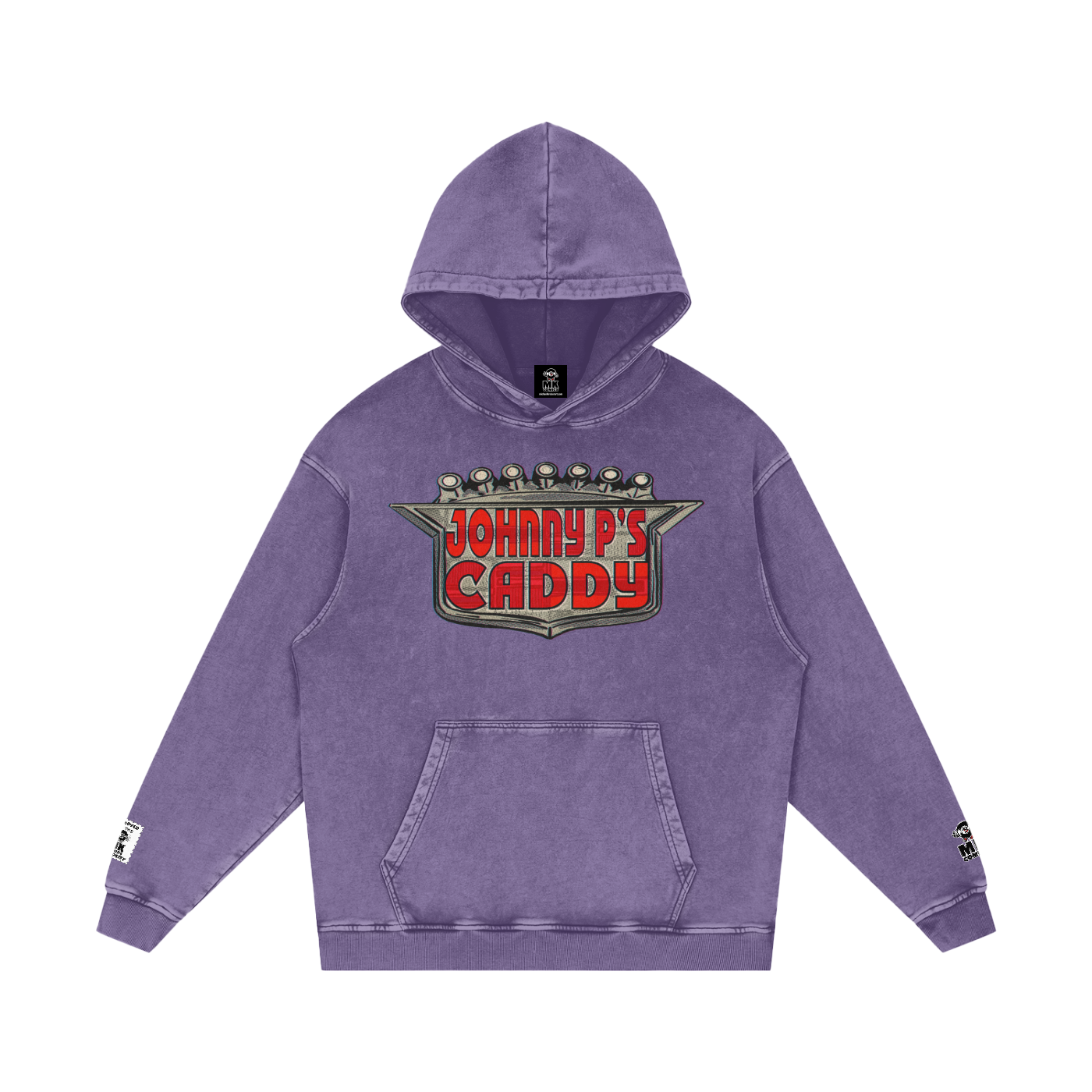 Johnny P's Caddy - Snow Washed Loose Cotton Hoodie