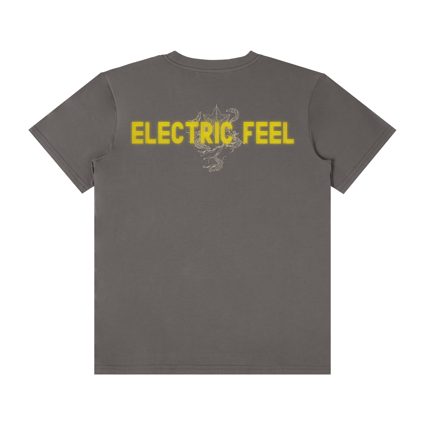 Electric Feel - SIZE UP 1 SIZE - Unisex Classic Crew Neck Cotton T-Shirt