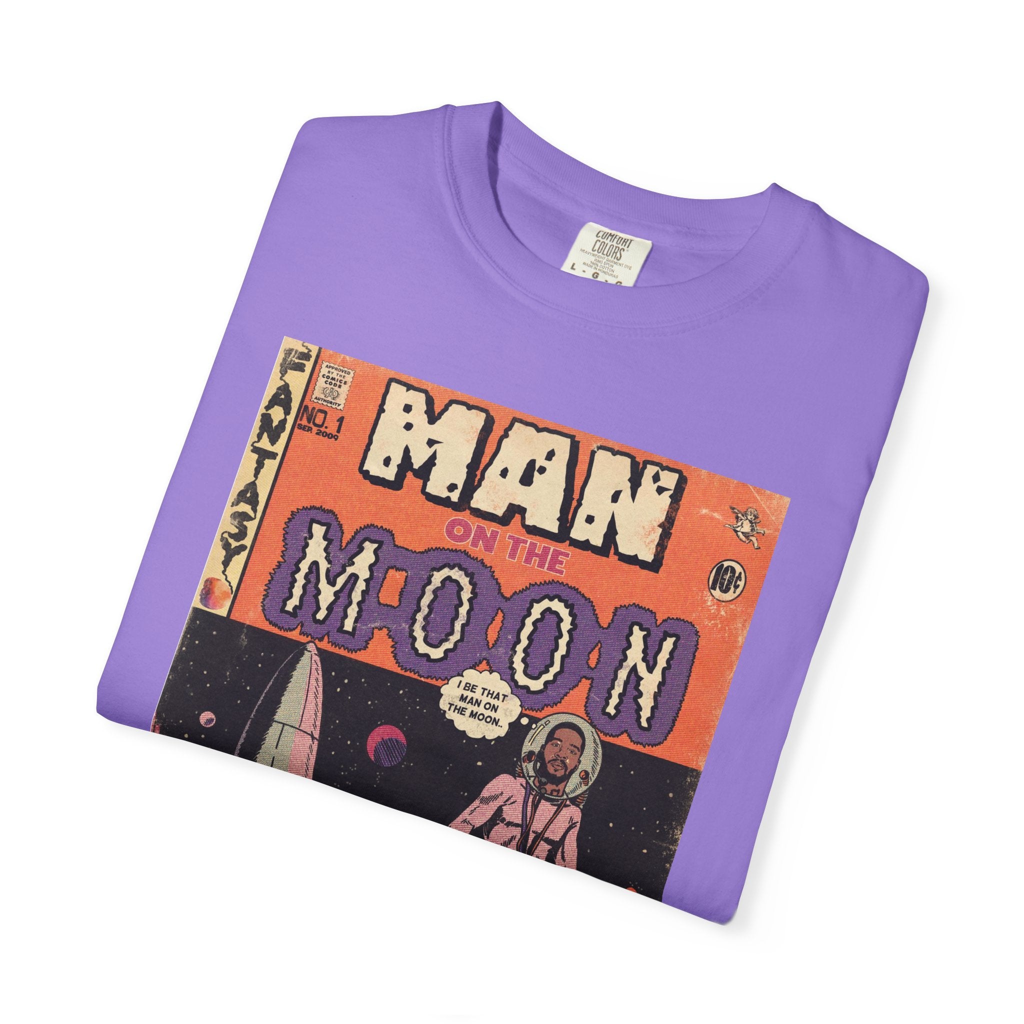 Man on the Moon - Unisex Comfort Colors T-shirt