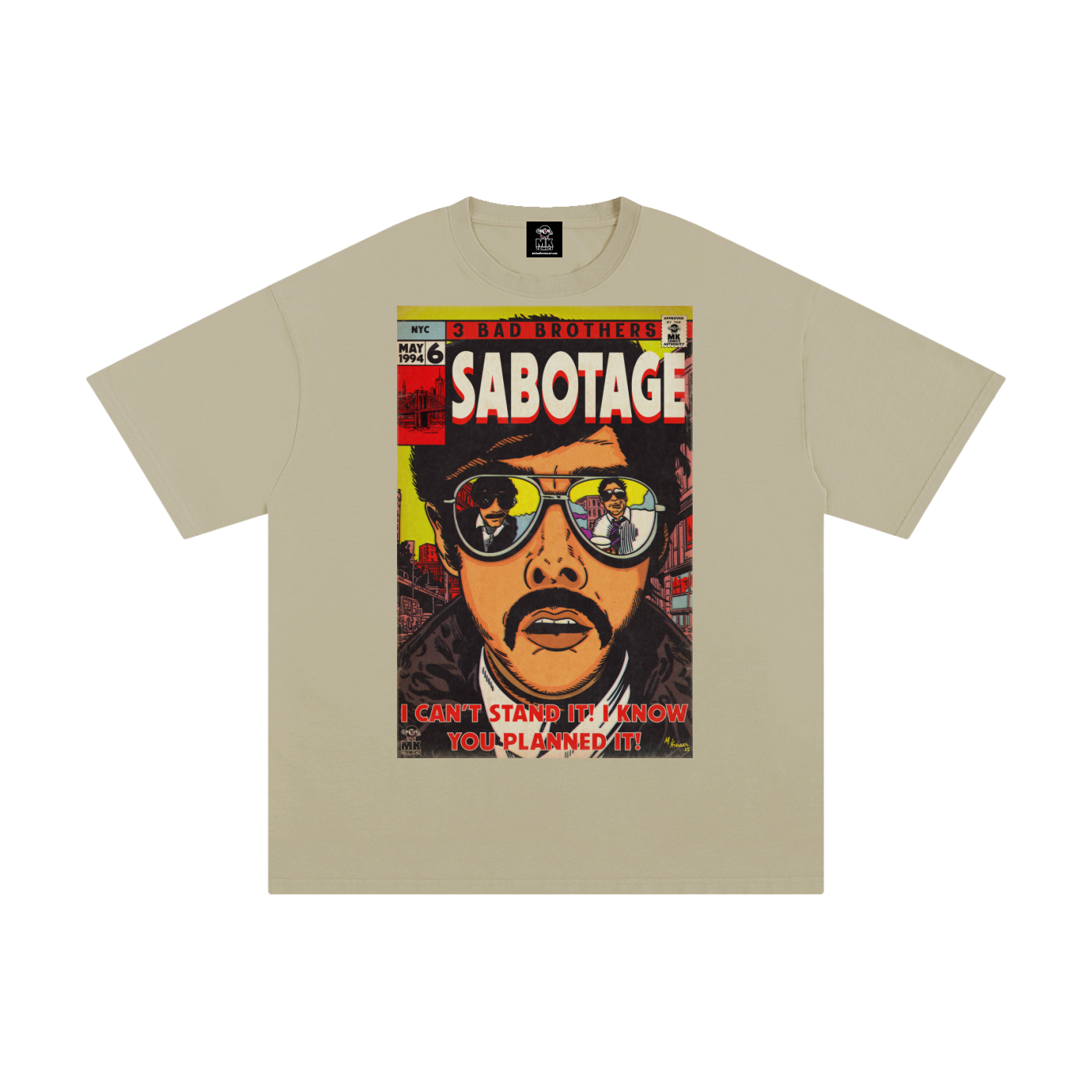 Sabotage - MK Classics - Unisex Pure Cotton T-Shirt