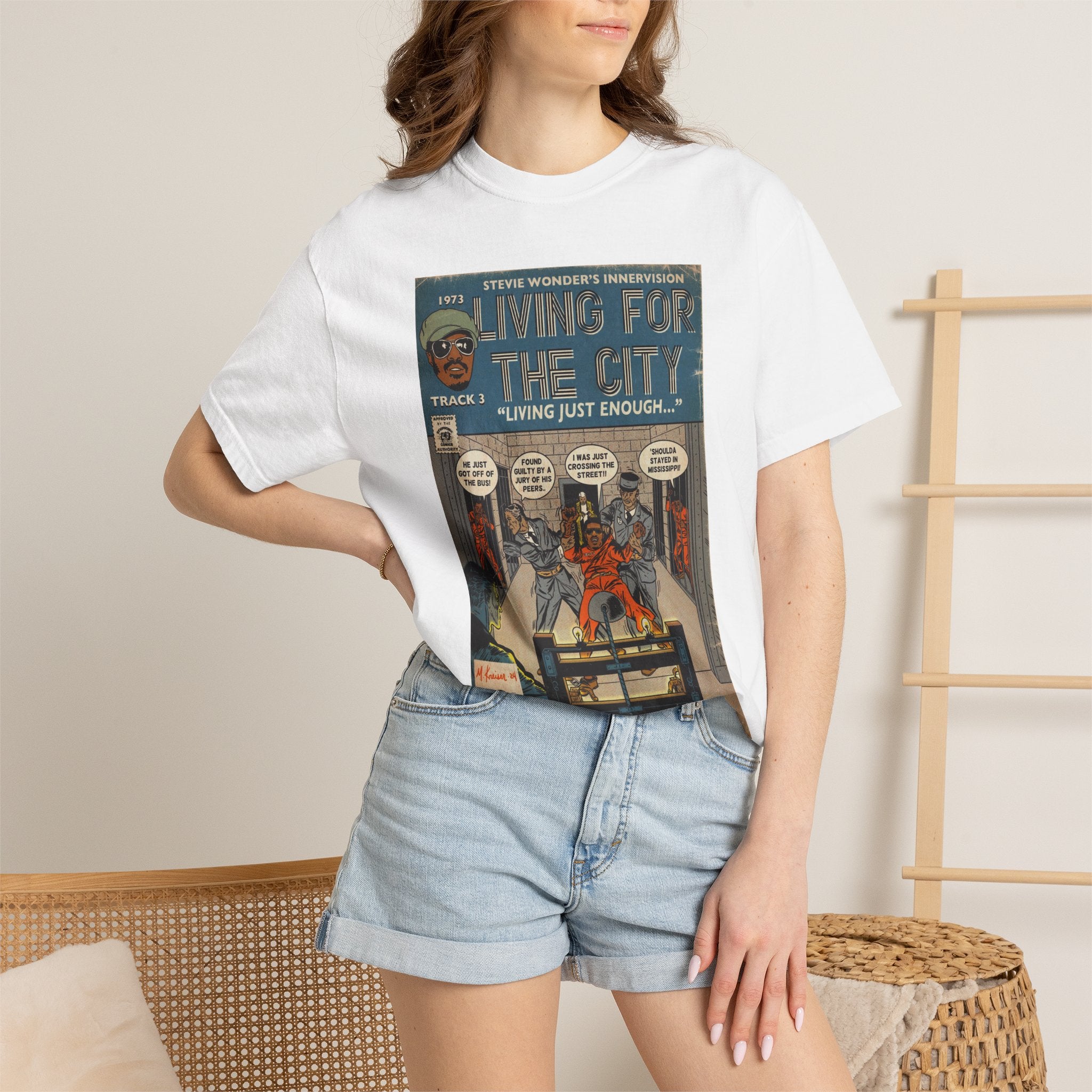 Living For The City - Unisex Comfort Colors T-shirt