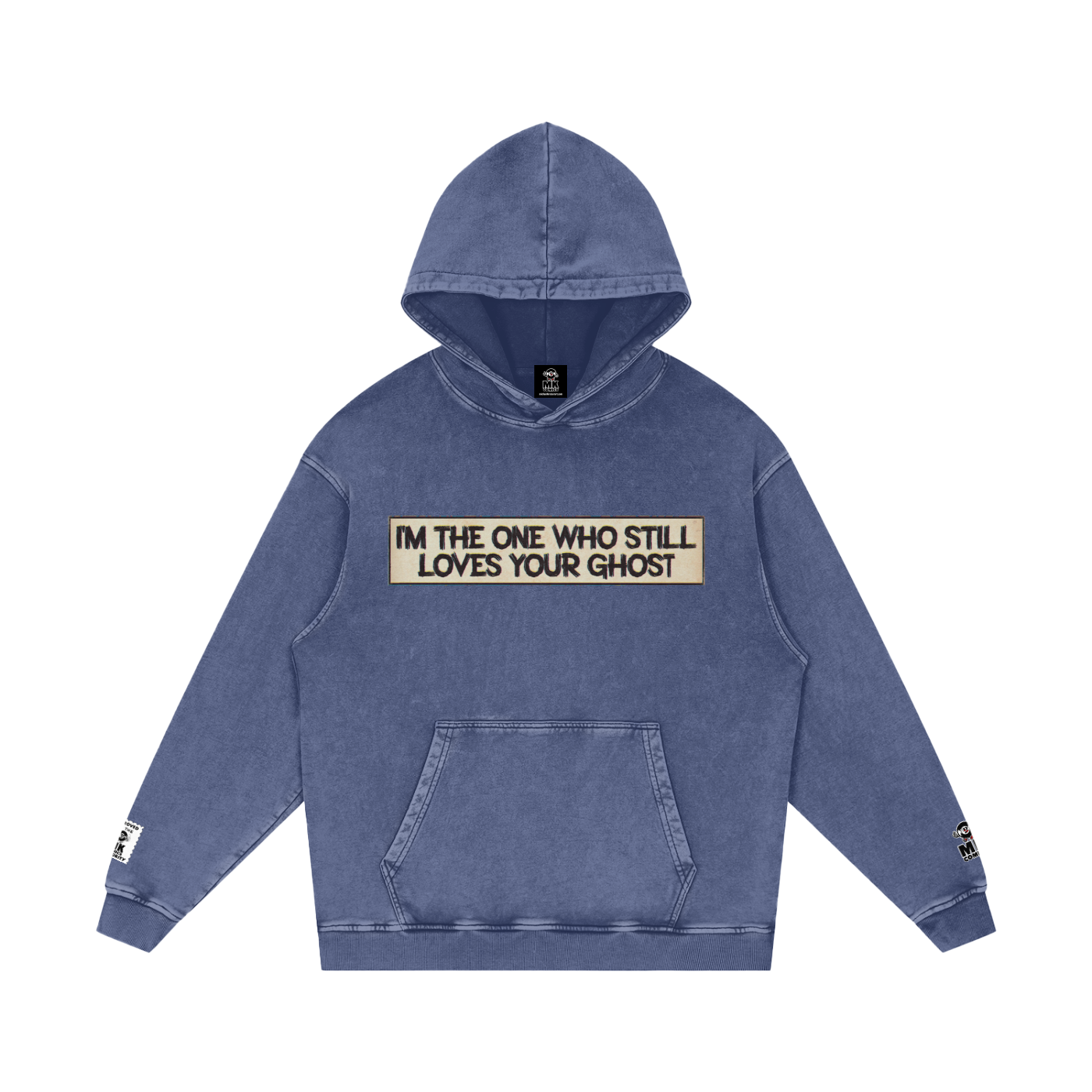 True Believer - Snow Washed Loose Cotton Hoodie
