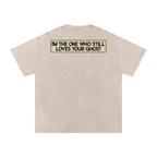 True Believer - Snow Washed Oversized Cotton T-Shirt