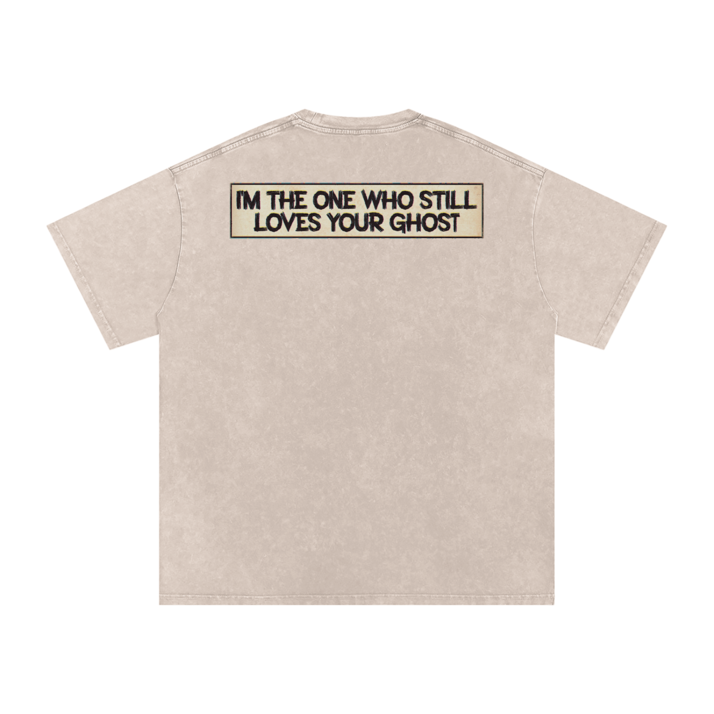 True Believer - Snow Washed Oversized Cotton T-Shirt