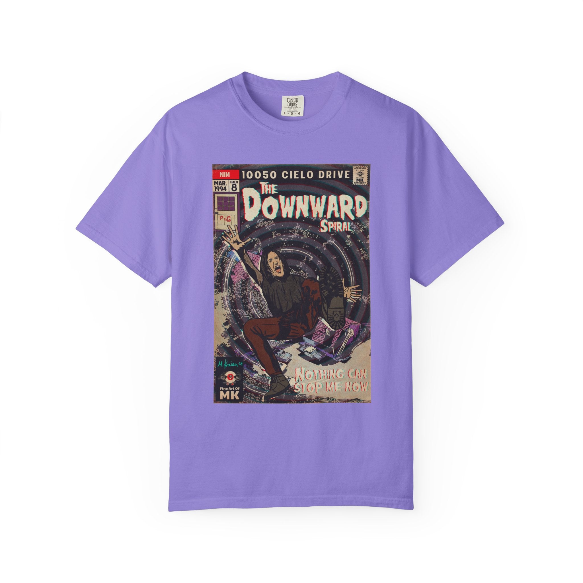 The Downward Spiral - Unisex Comfort Colors T-shirt