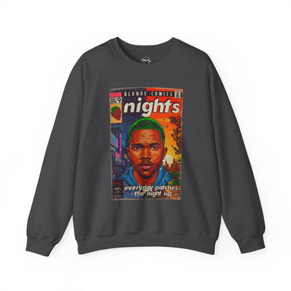 Frank Ocean -Nights - Unisex Heavy Blend™ Crewneck Sweatshirt