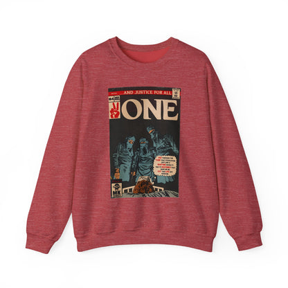 One - Comic Book Art - Unisex Heavy Blend™ Crewneck Sweatshirt