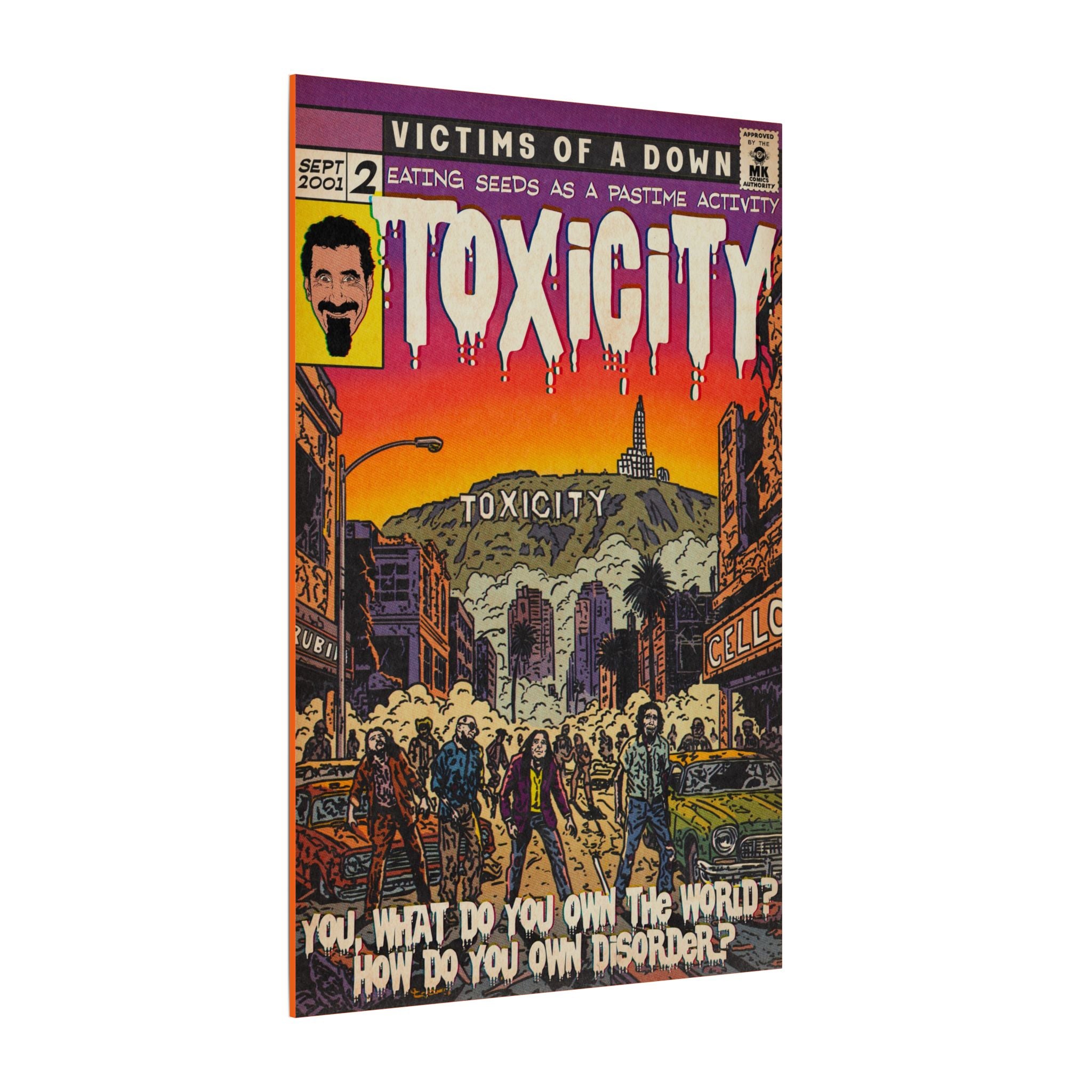 Toxicity - Matte Canvas, Stretched, 0.75" (Multi-Size)