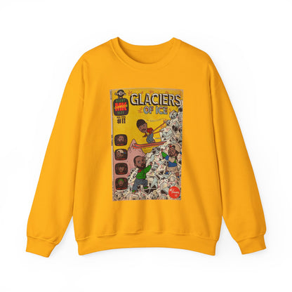 Rae, Ghost, Masta - Glaciers of Ice - Unisex Heavy Blend™ Crewneck Sweatshirt