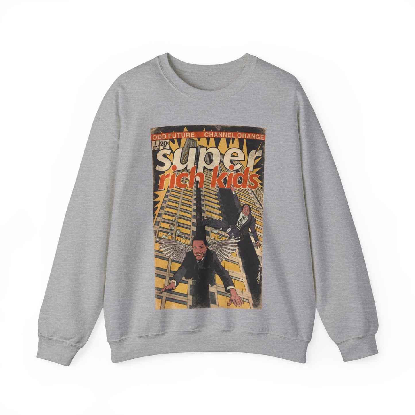 Frank Ocean & Earl Sweatshirt - Super Rich Kids - Unisex Heavy Blend™ Crewneck Sweatshirt