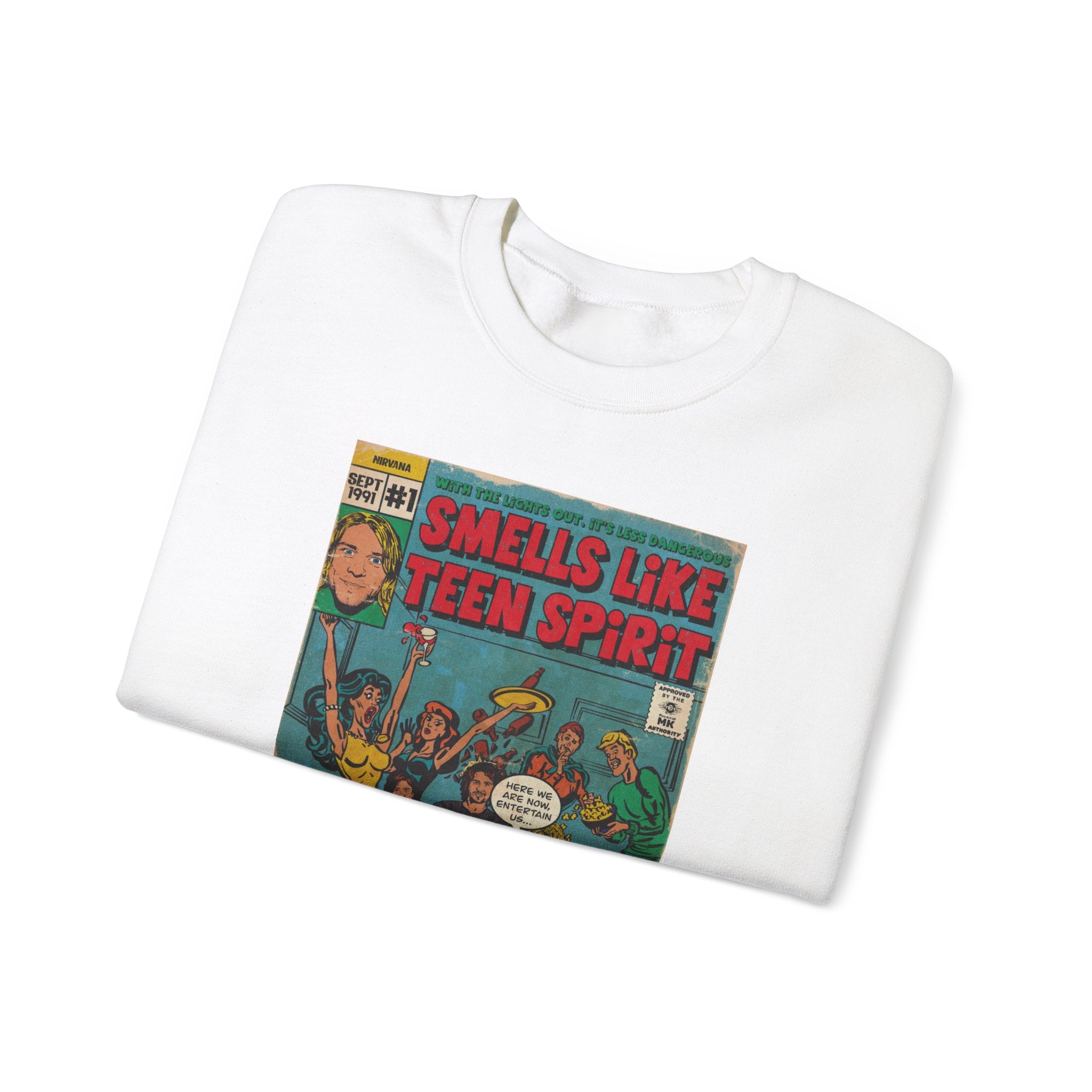 Smells Like Teen Spirit -  Unisex Heavy Blend™ Crewneck Sweatshirt