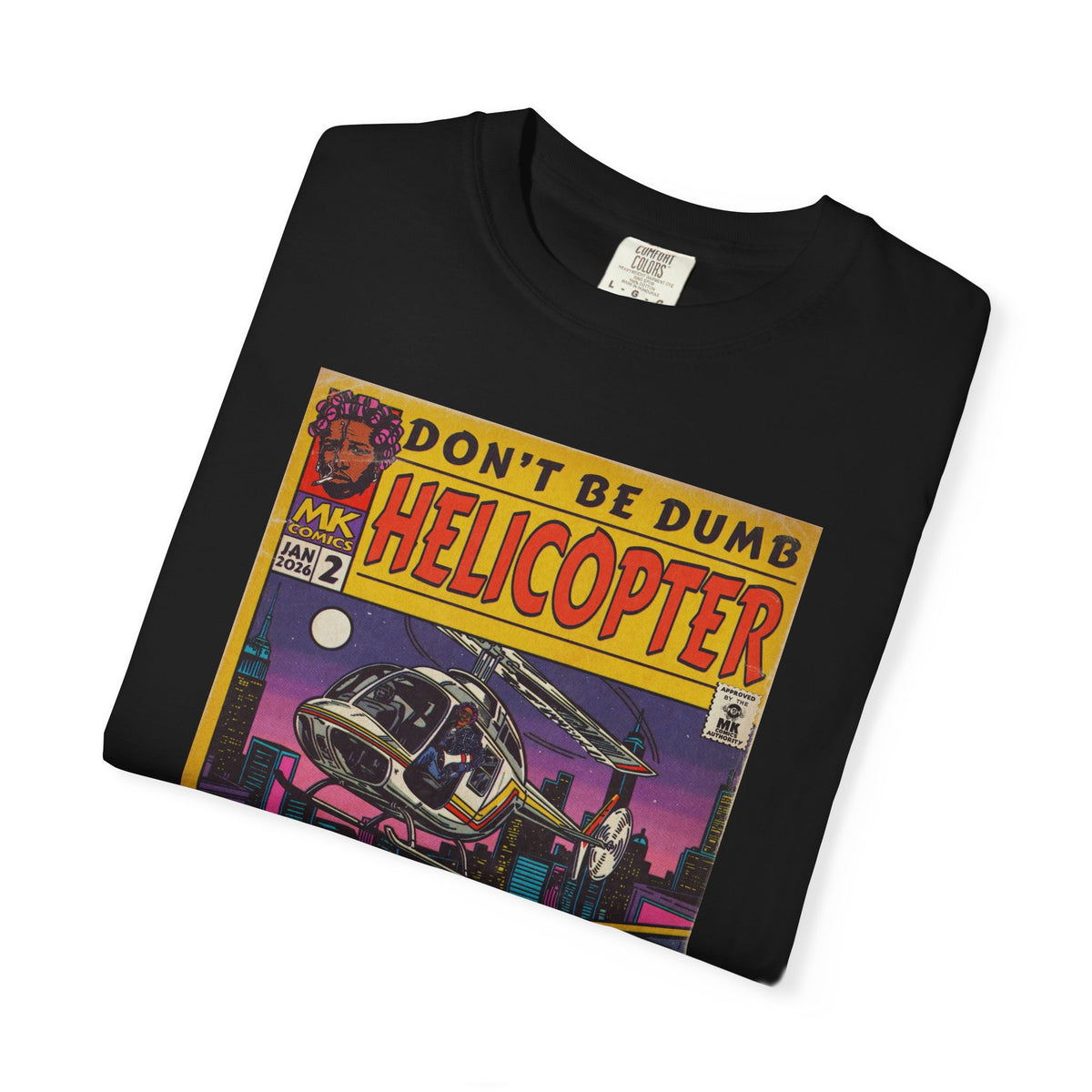 Helicopter - Unisex Comfort Colors T-shirt