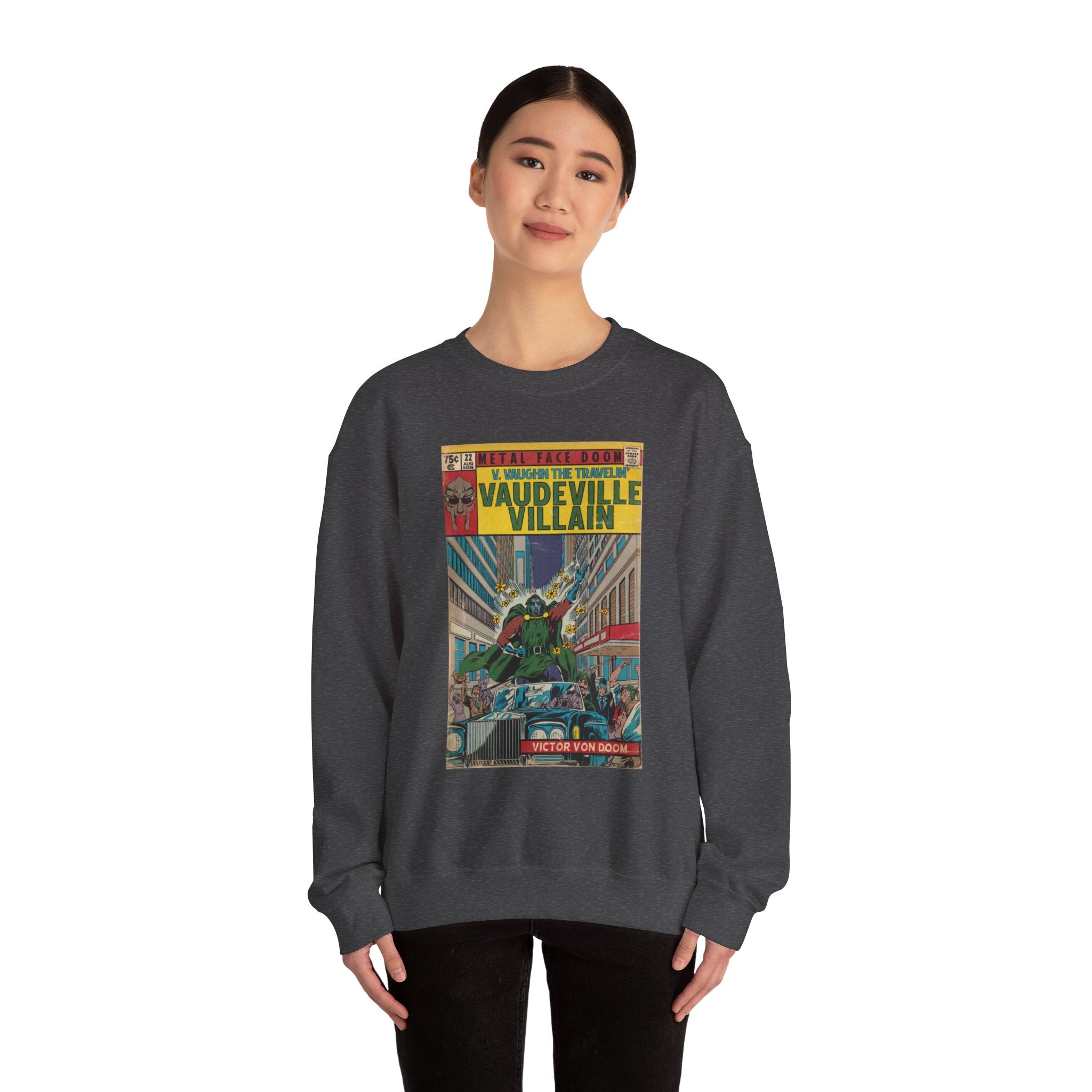 Vaudeville Villian - Unisex Heavy Blend™ Crewneck Sweatshirt