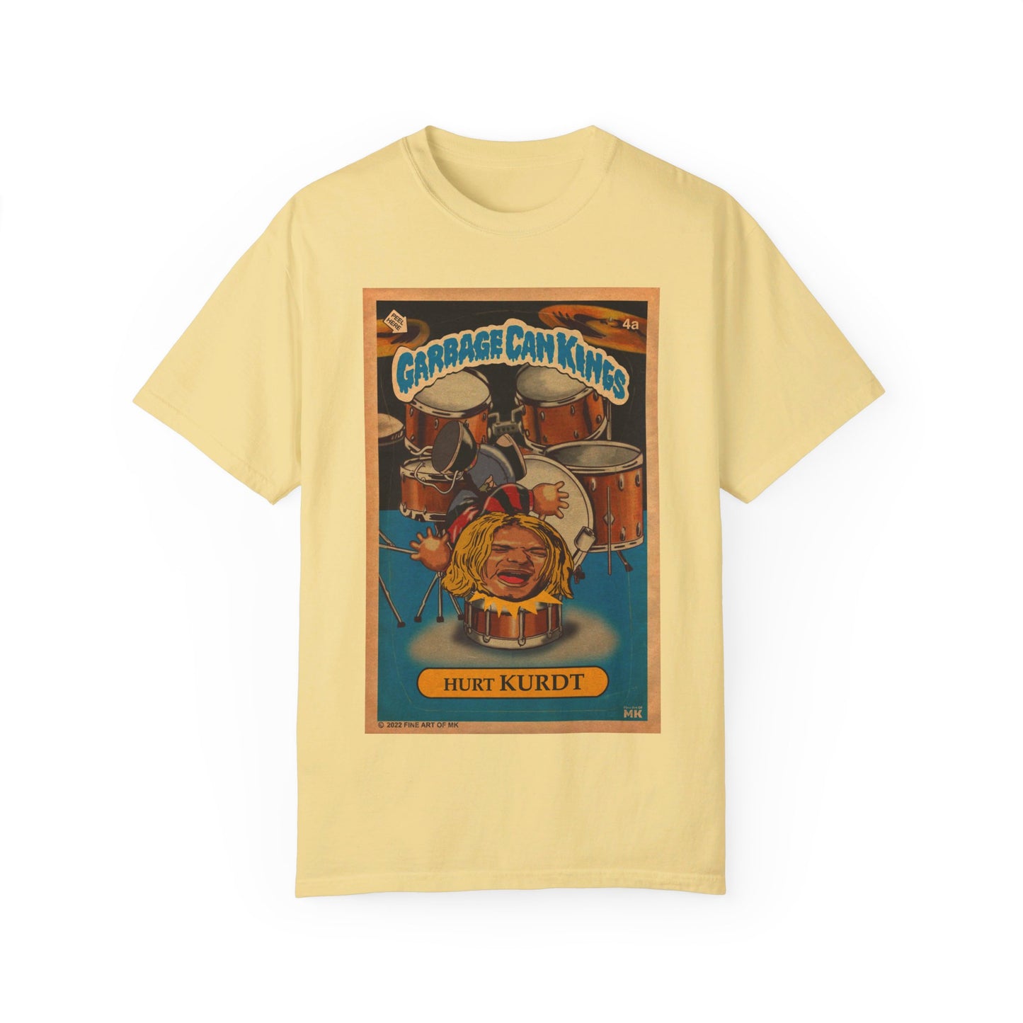 Hurt KURDT - Garbage Can Kings - Nirvana - Unisex Garment-Dyed T-shirt