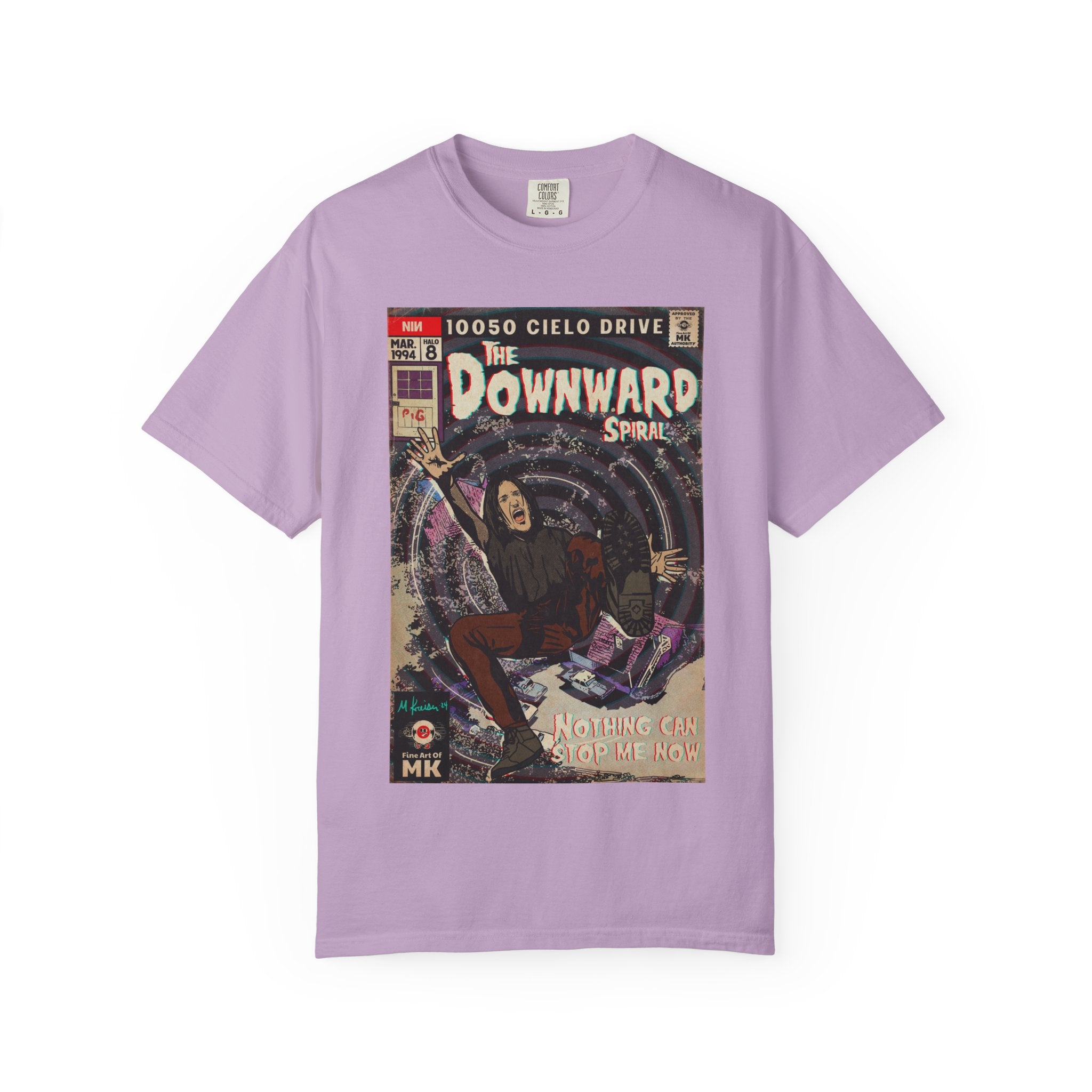 The Downward Spiral - Unisex Comfort Colors T-shirt