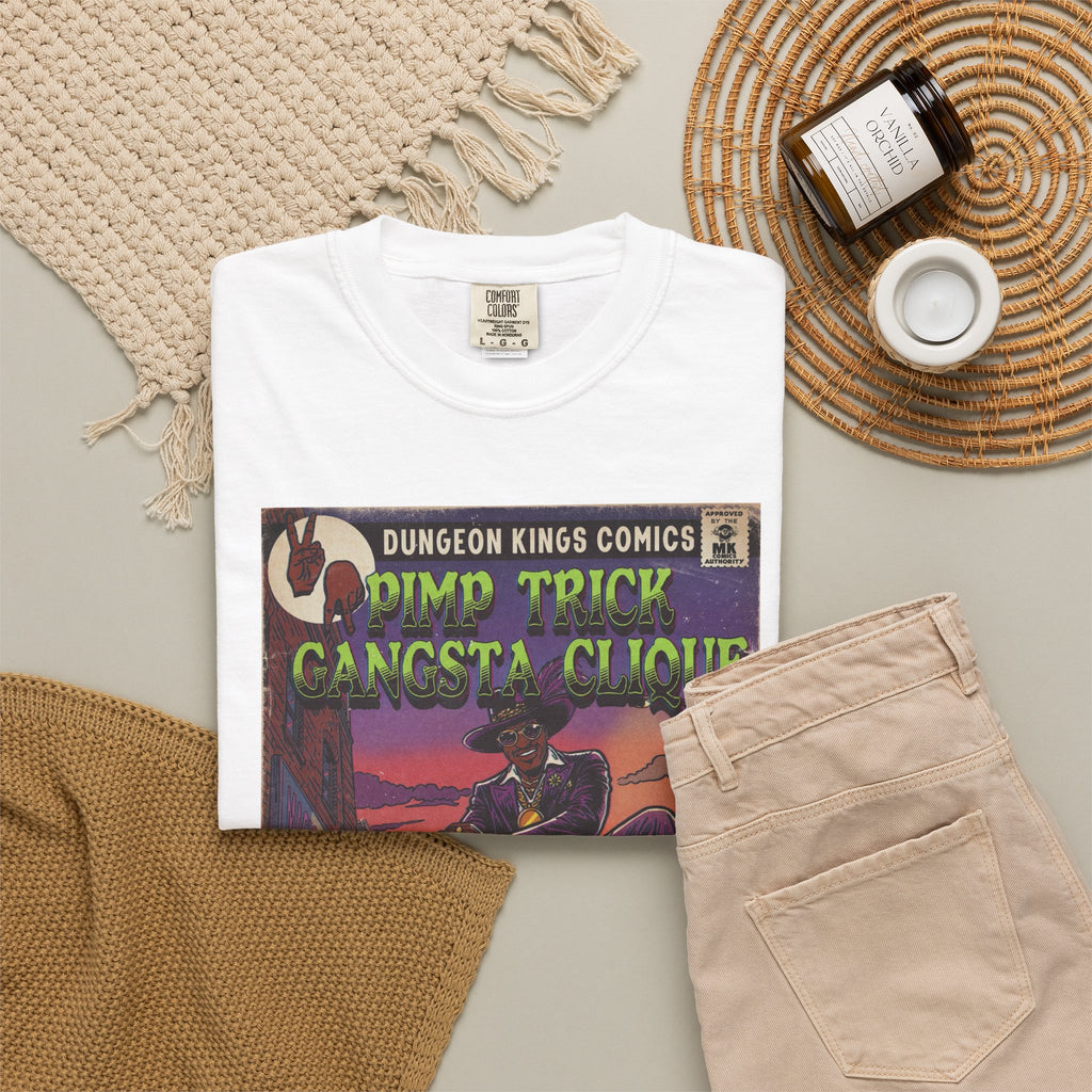 Pimp Trick Gangsta Clique - Unisex Comfort Colors T-shirt