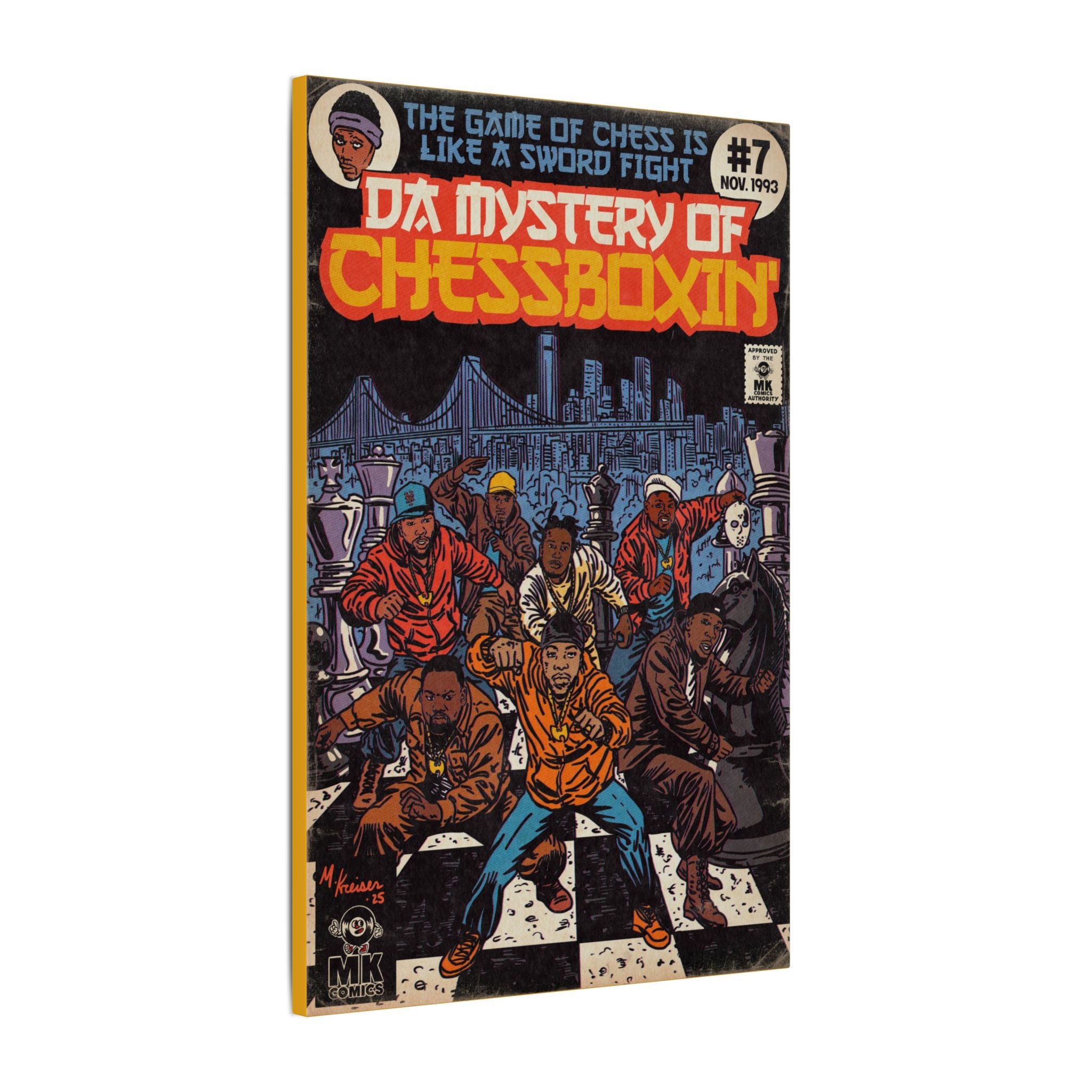Da Mystery of Chessboxin - Matte Canvas, Stretched, 0.75" (Multi-Size)