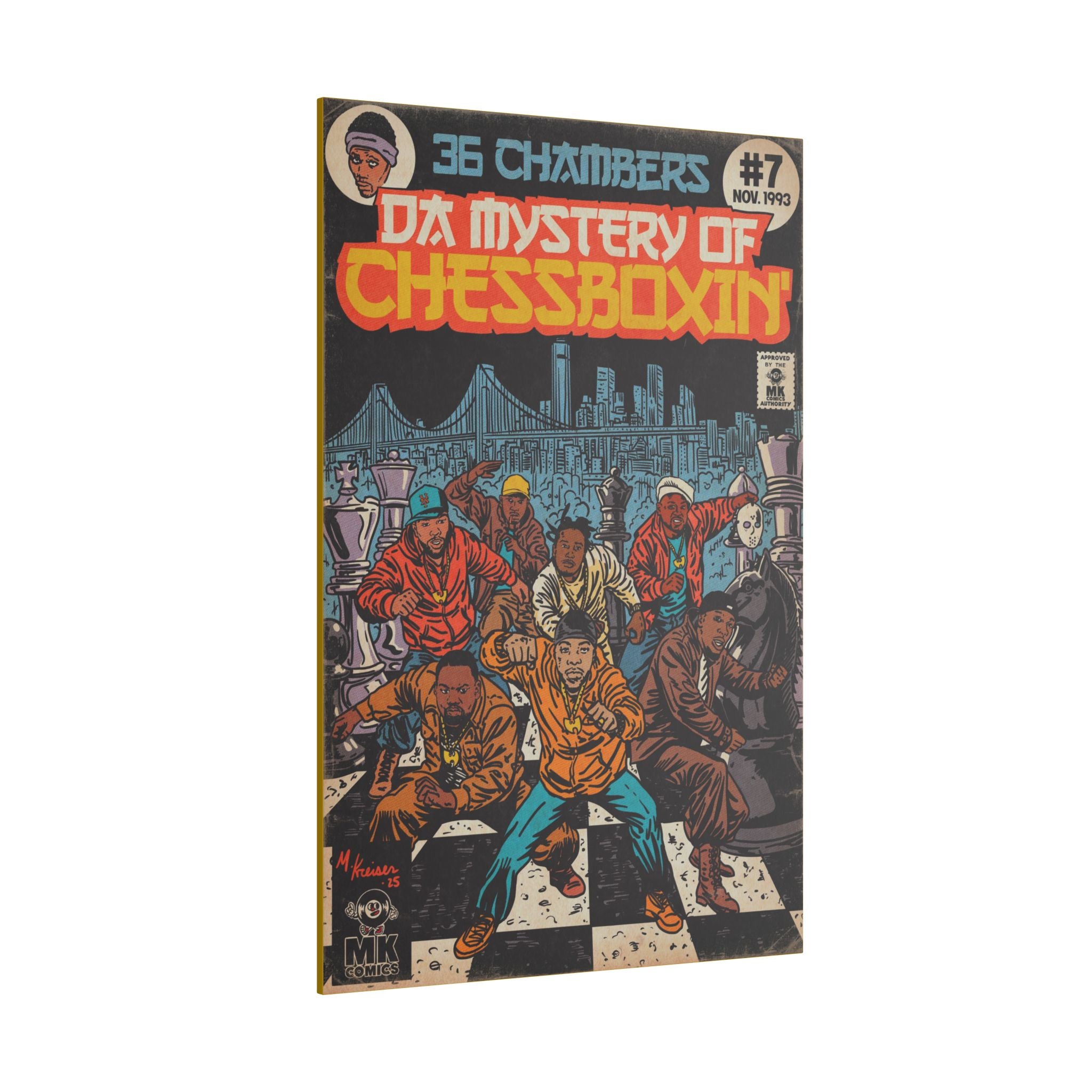Da Mystery of Chessboxin - Matte Canvas, Stretched, 0.75" (Multi-Size)