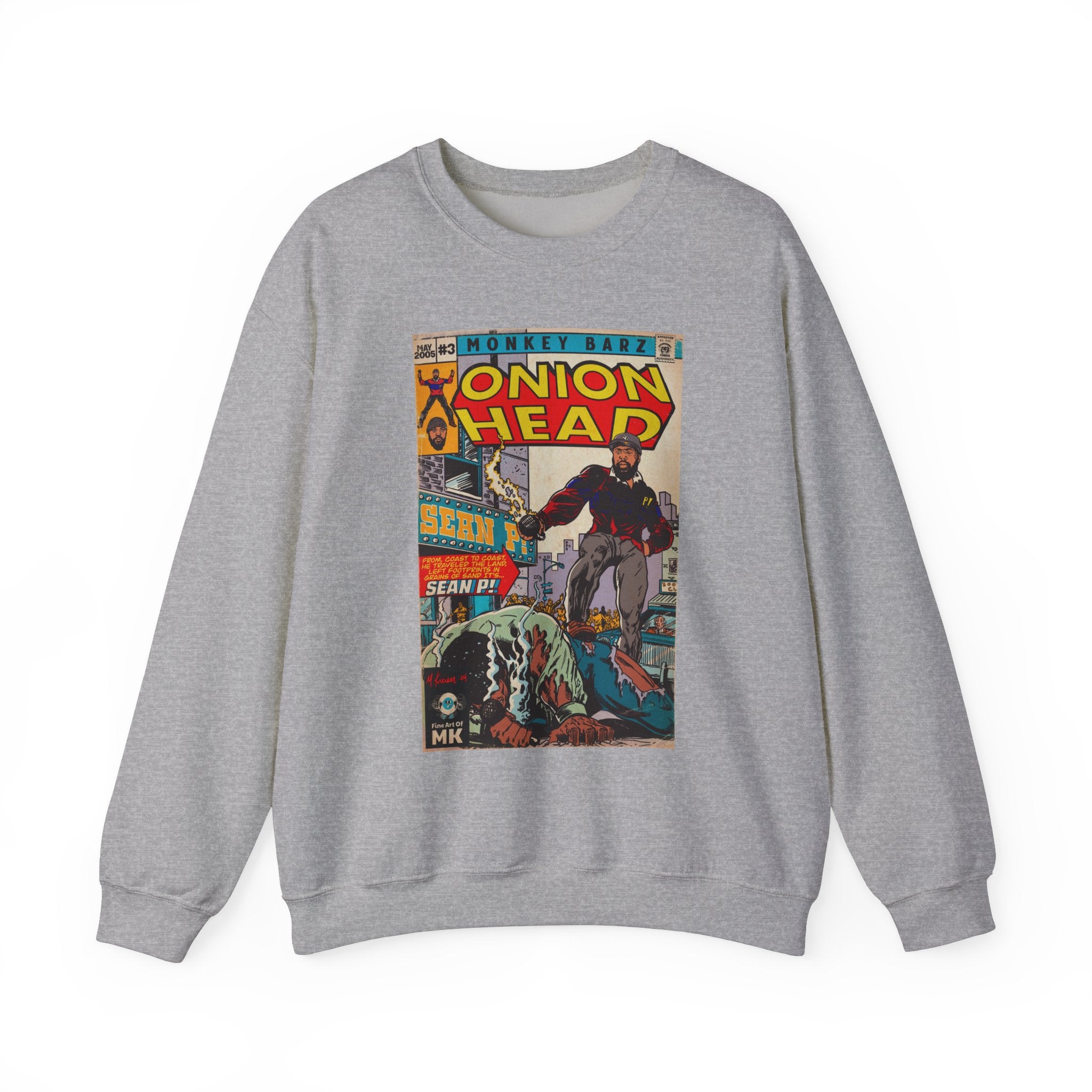 Onion Head - Unisex Heavy Blend™ Crewneck Sweatshirt
