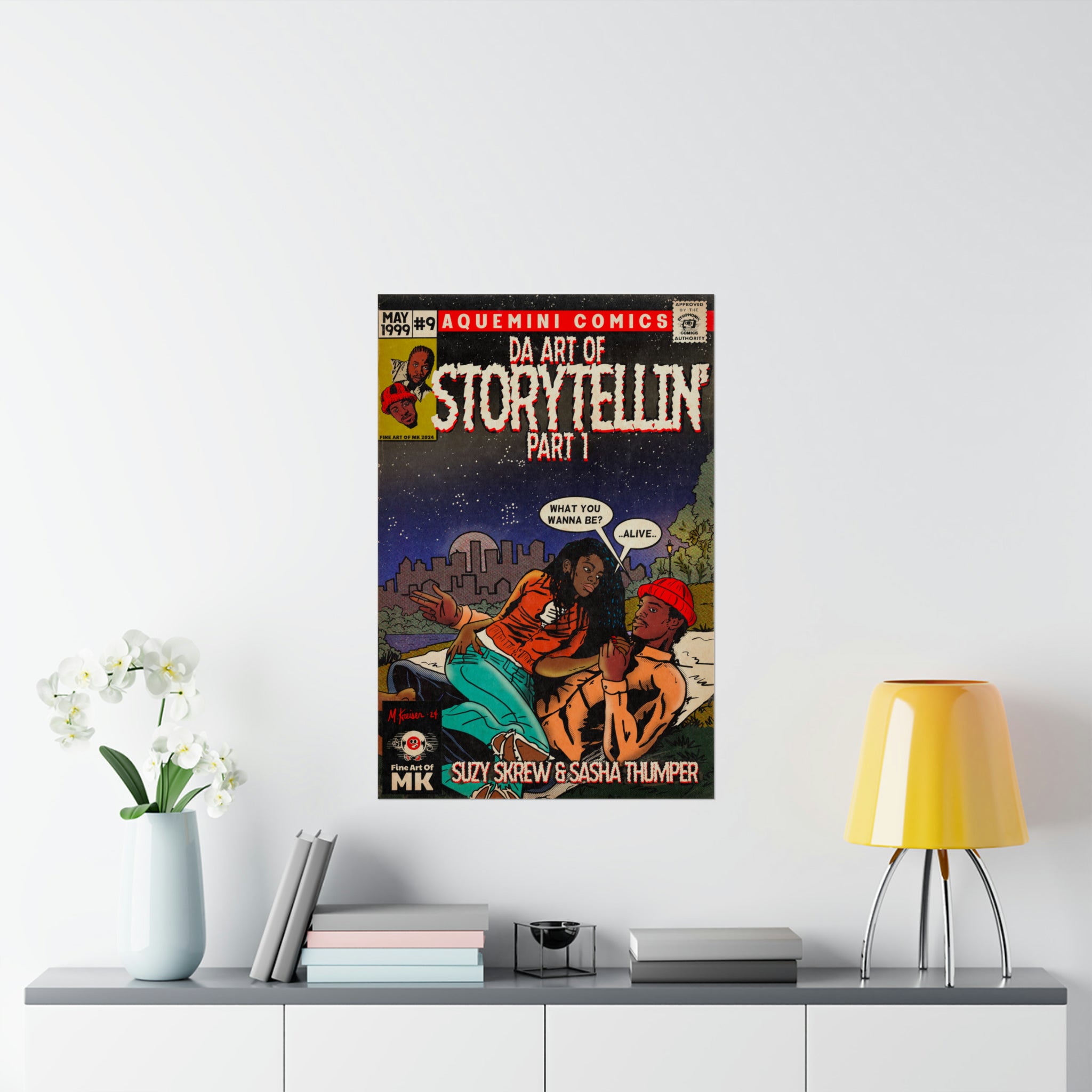 Da Art of Storytellin’ Part 1 - Matte Vertical Poster