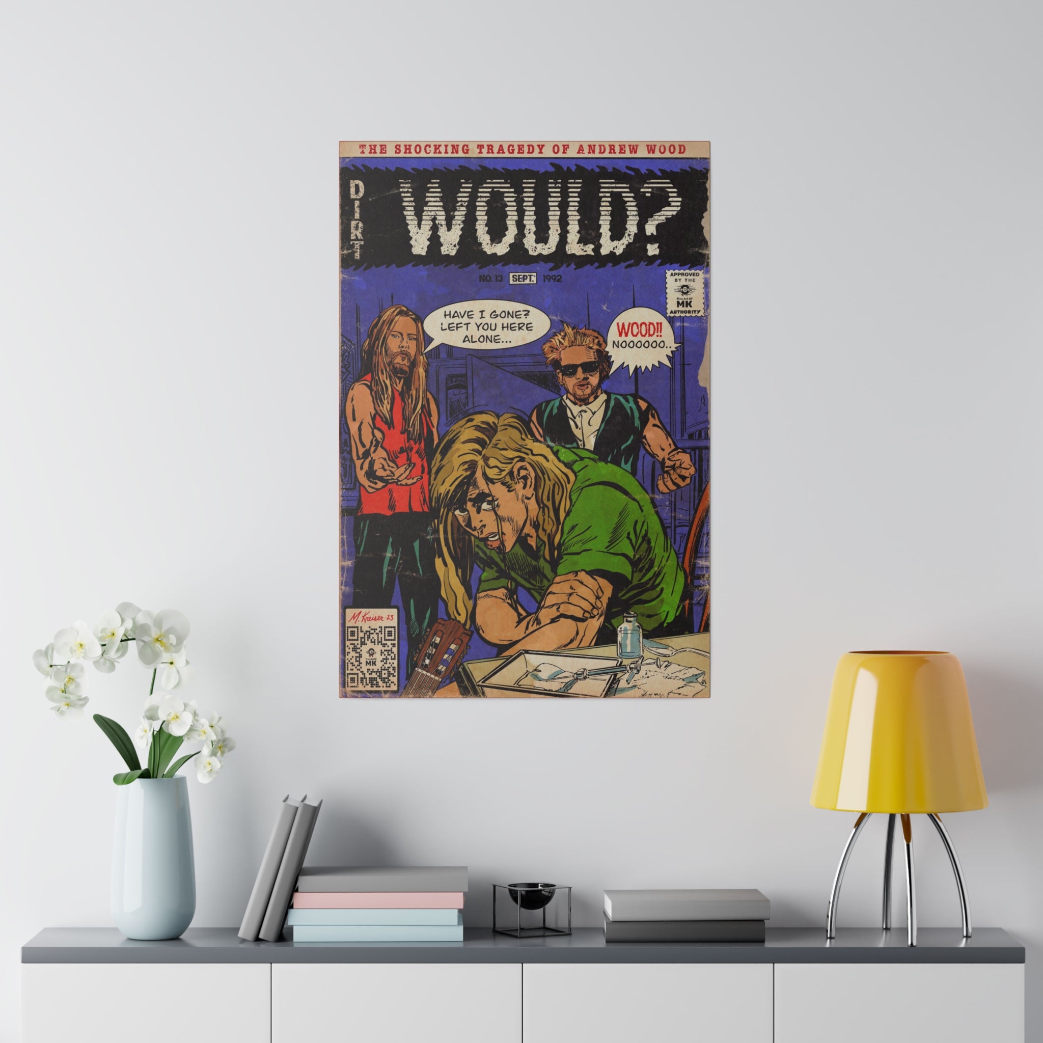 Would? - Matte Canvas, Stretched, 0.75"