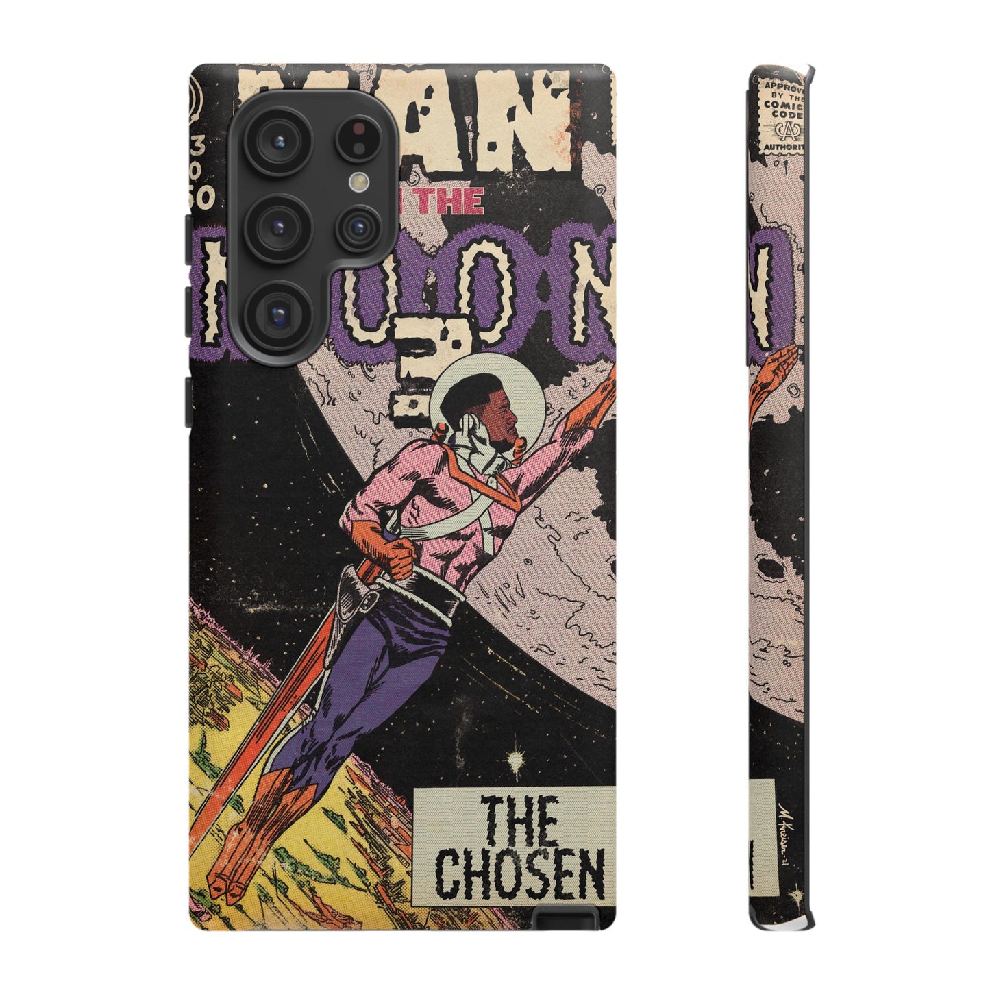 Man on the Moon 3 - Tough Phone Cases