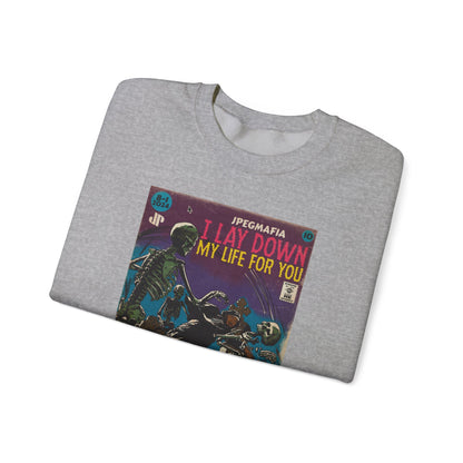 Jpegmafia - I Lay Down My Life For You - Unisex Heavy Blend™ Crewneck Sweatshirt