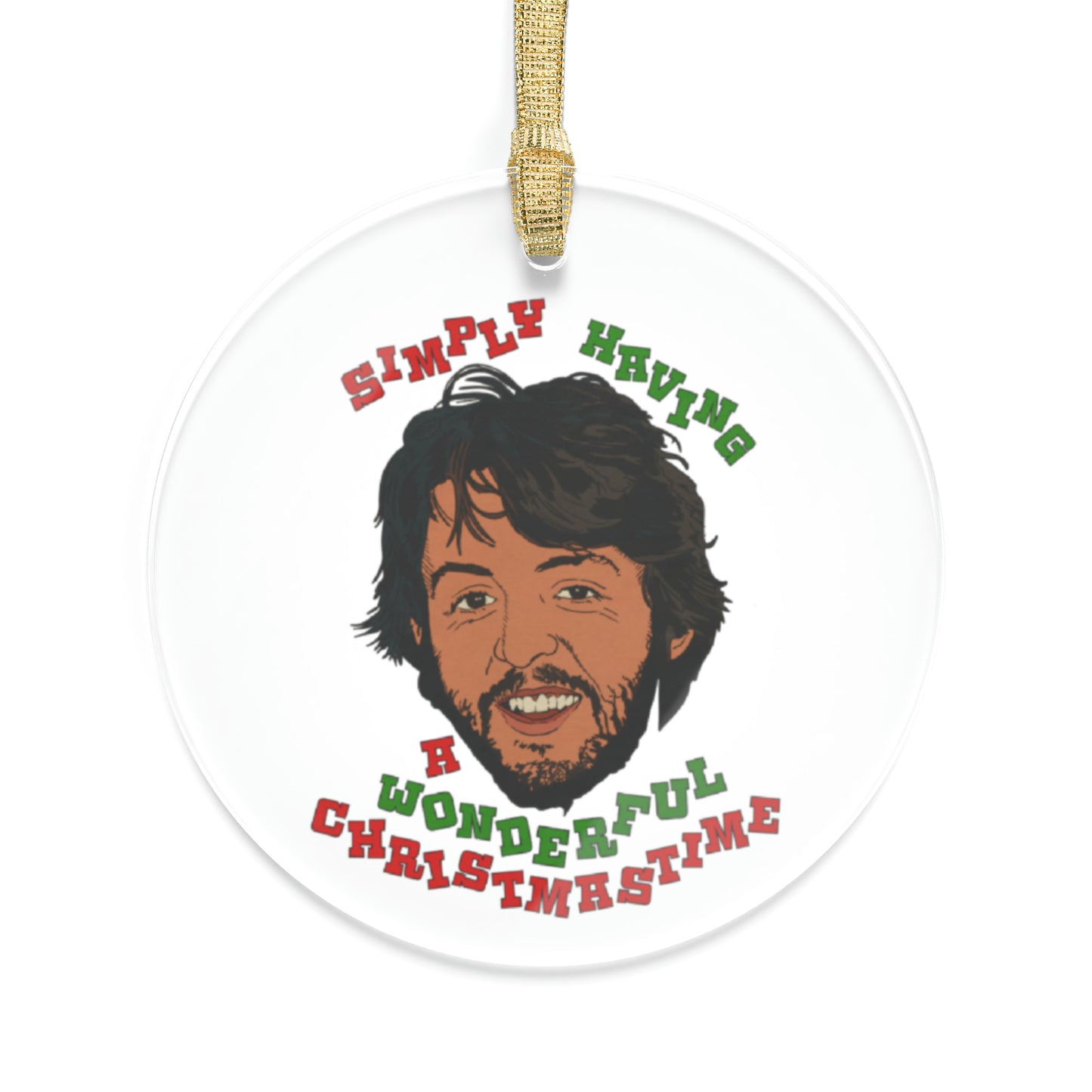 Paul McCartney - Simply Christmas- Beatles - Acrylic Ornaments