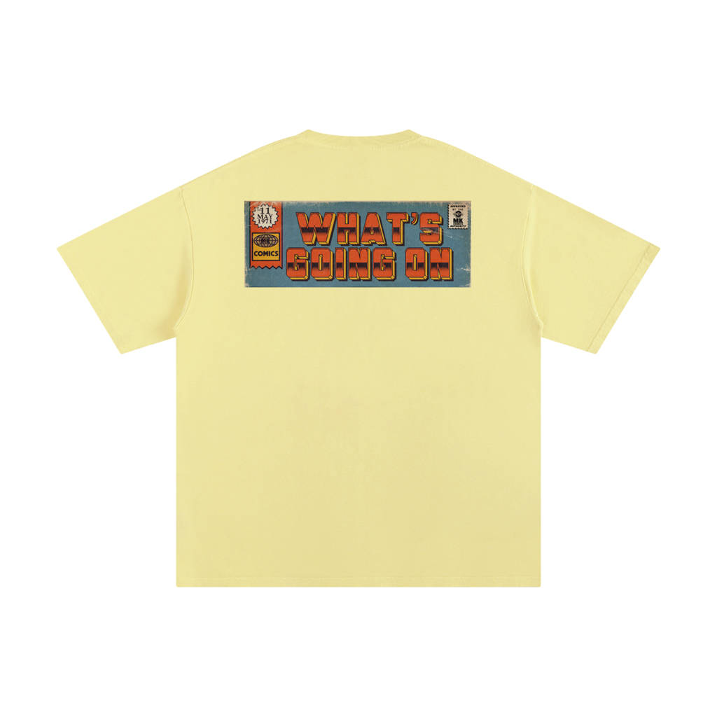 What's Going On - Unisex Pure Cotton T-Shirt