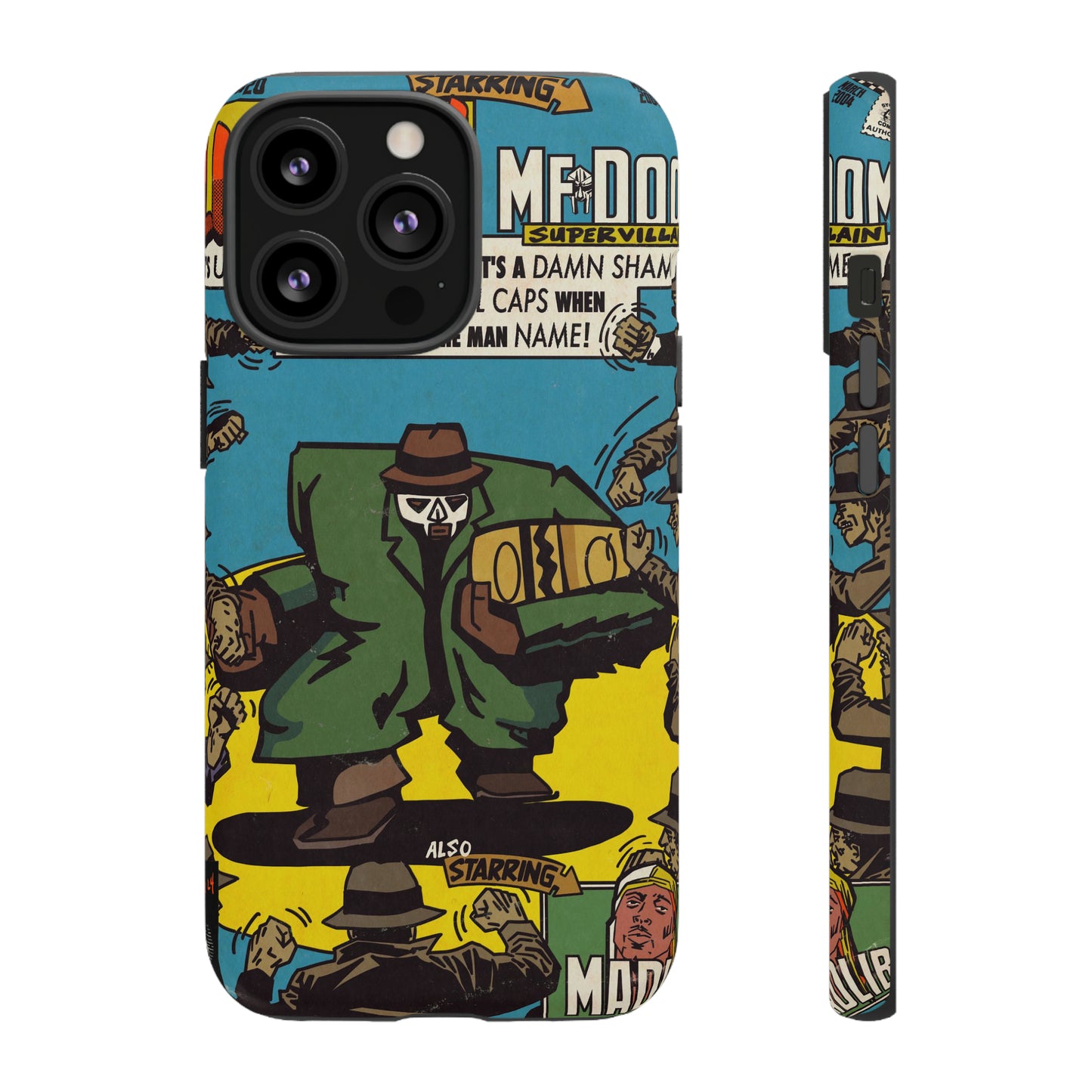 MF DOOM - All Caps - Tough Phone Cases