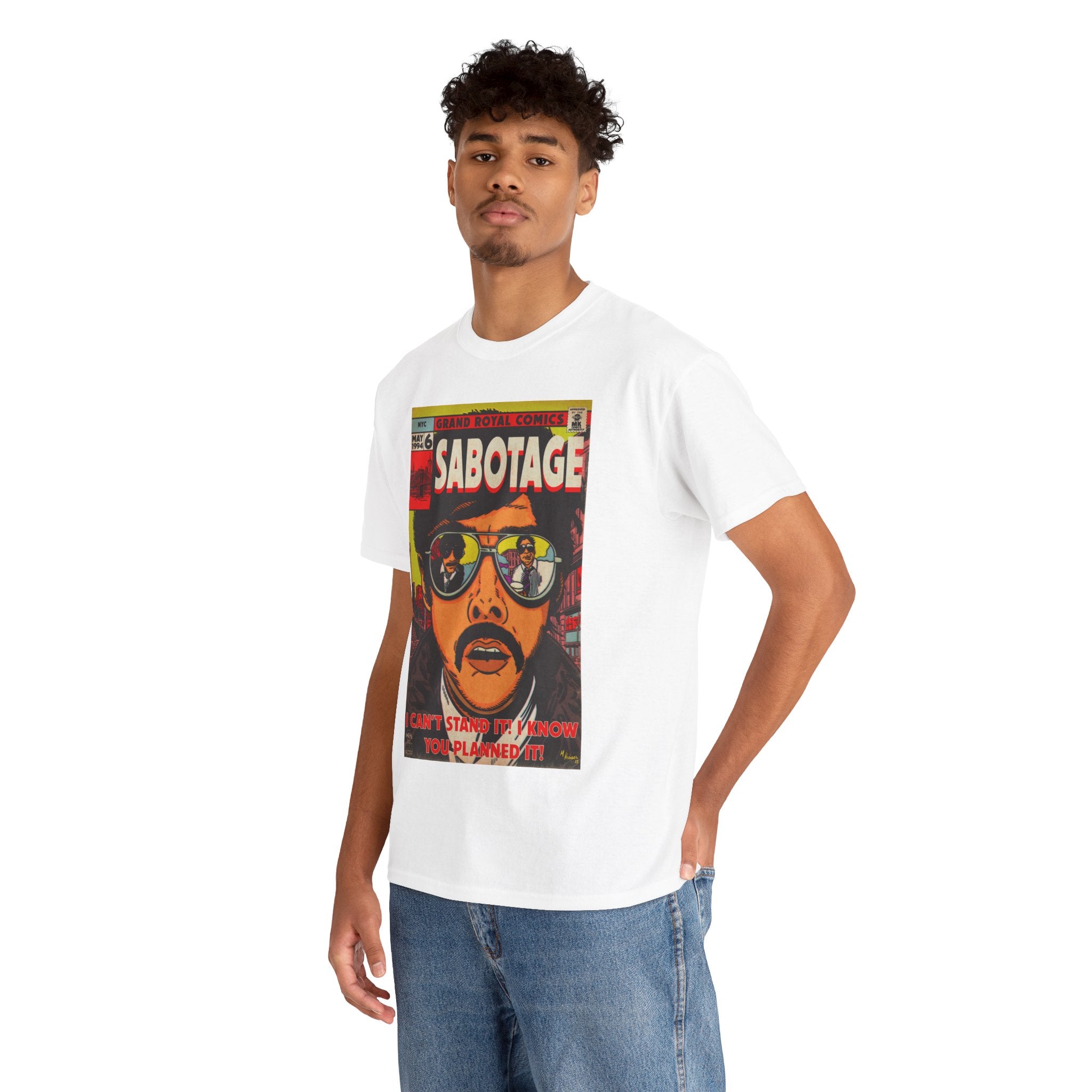 Sabotage - MK Classic - Unisex Heavy Cotton Tee