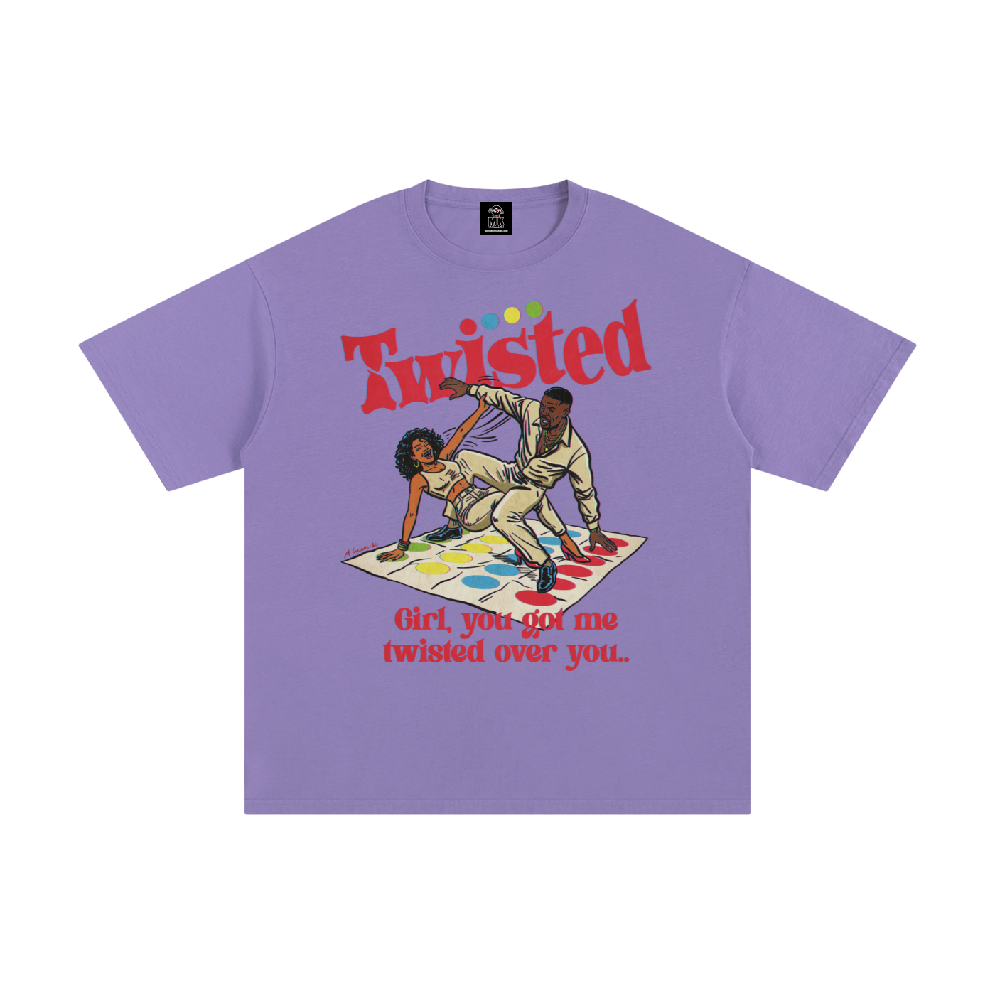 Twisted - Unisex Pure Cotton T-Shirt