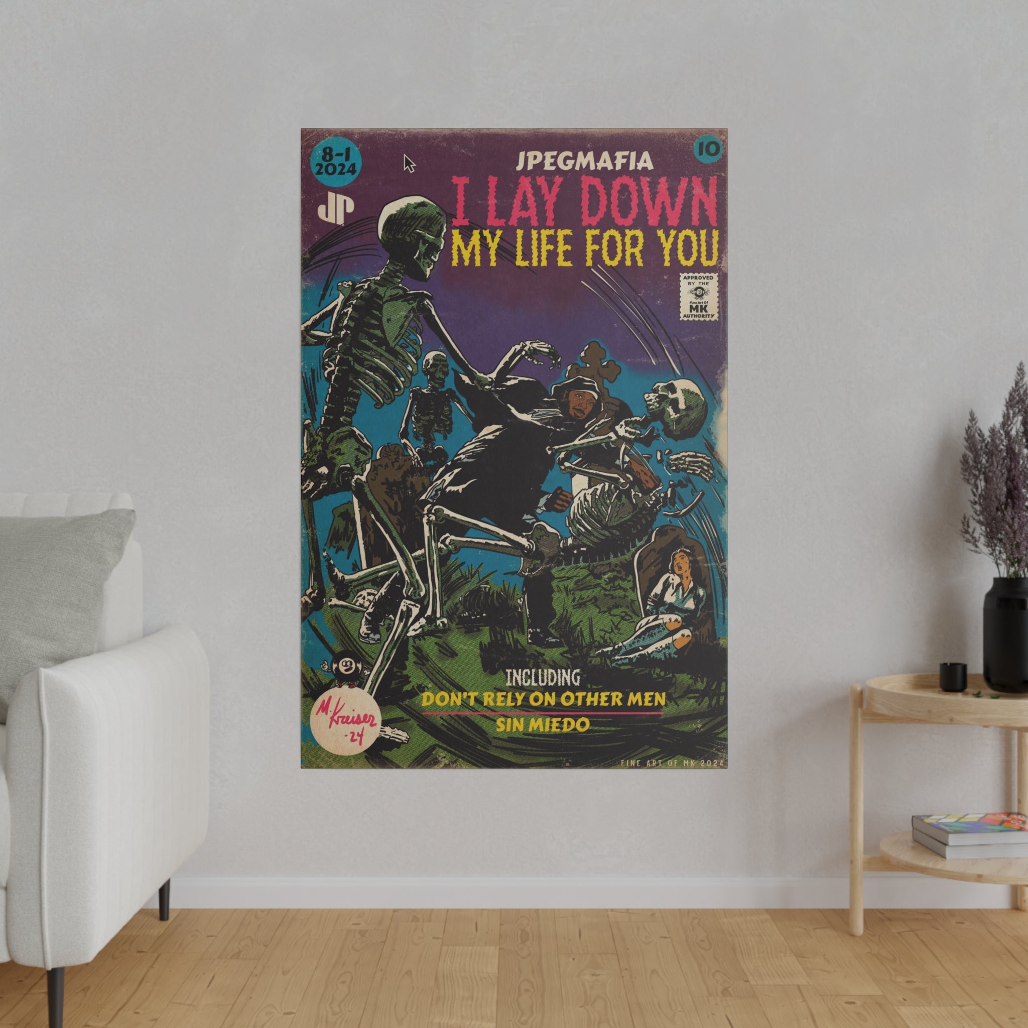 I Lay Down My Life For You - Matte Canvas, Stretched, 0.75"