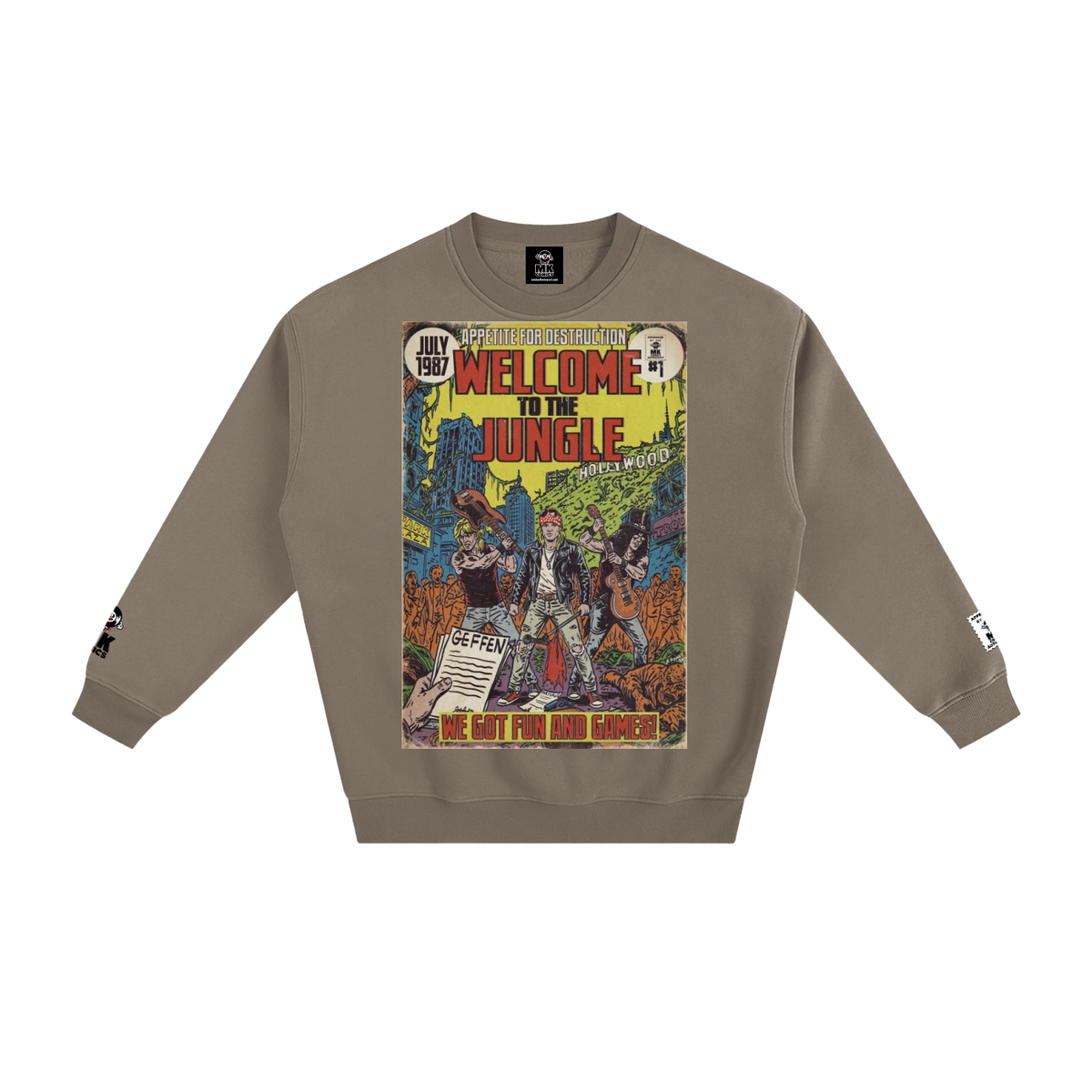 Welcome to the Jungle - Fleeced Sweatshirt