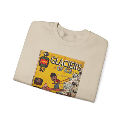 Rae, Ghost, Masta - Glaciers of Ice - Unisex Heavy Blend™ Crewneck Sweatshirt