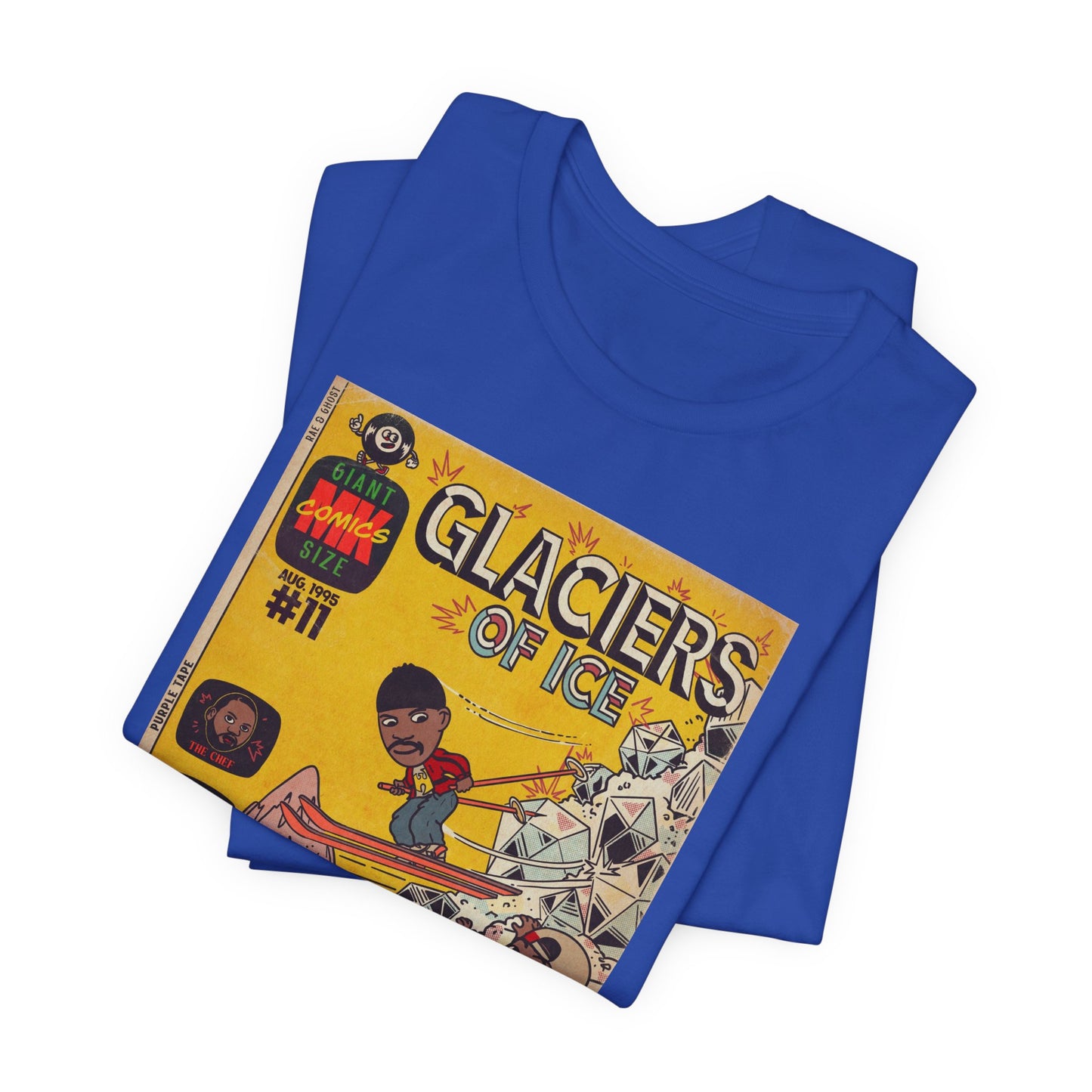 Rae, Ghost, Masta - Glaciers of Ice - Unisex Jersey Short Sleeve Tee
