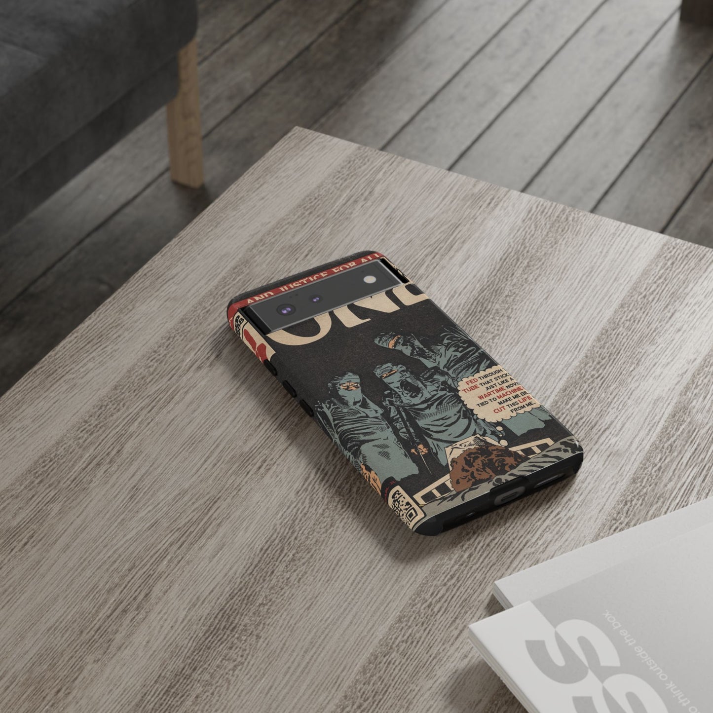 Metallica- One - Johnny Got His Gun Comic Book Art - Tough Phone Cases