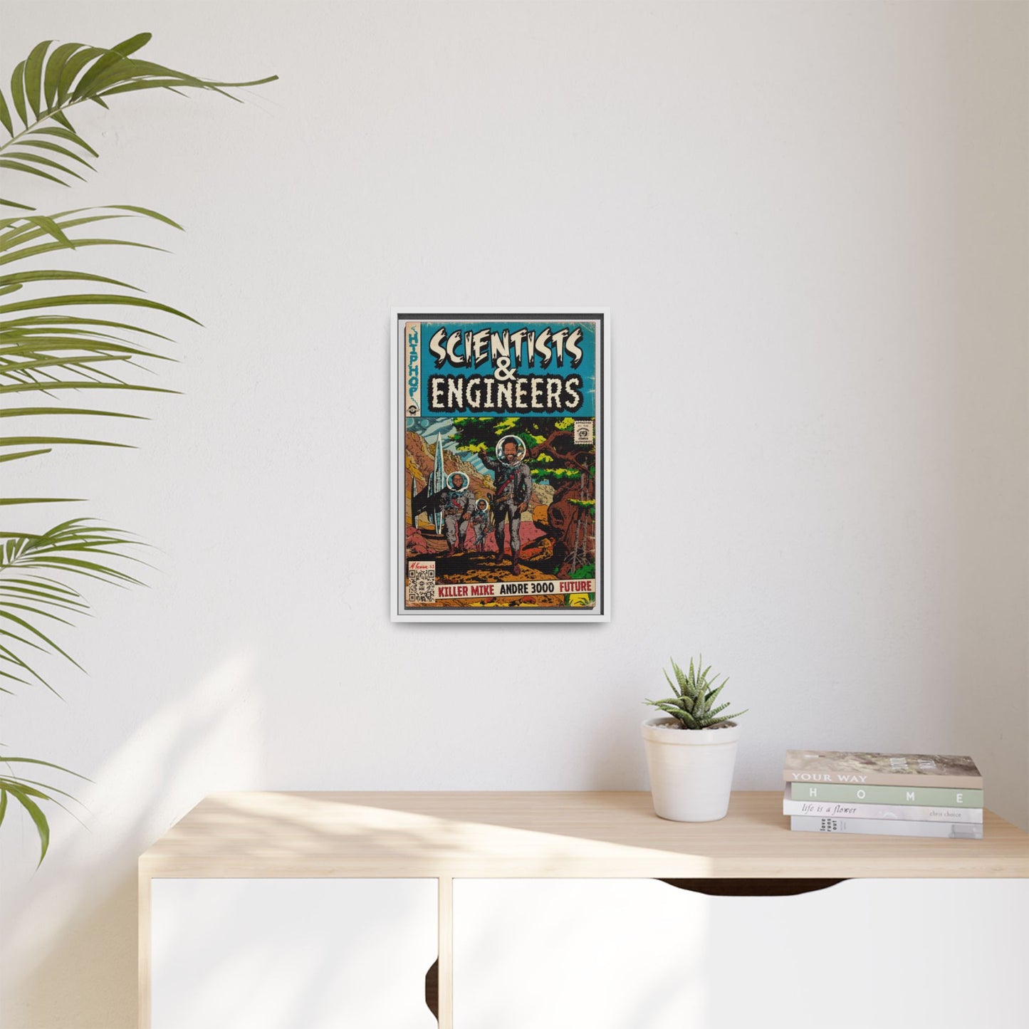 Killer Mike - Scientists & Engineers - Andre 3000 - Future - Gallery Canvas Wraps, Vertical Frame