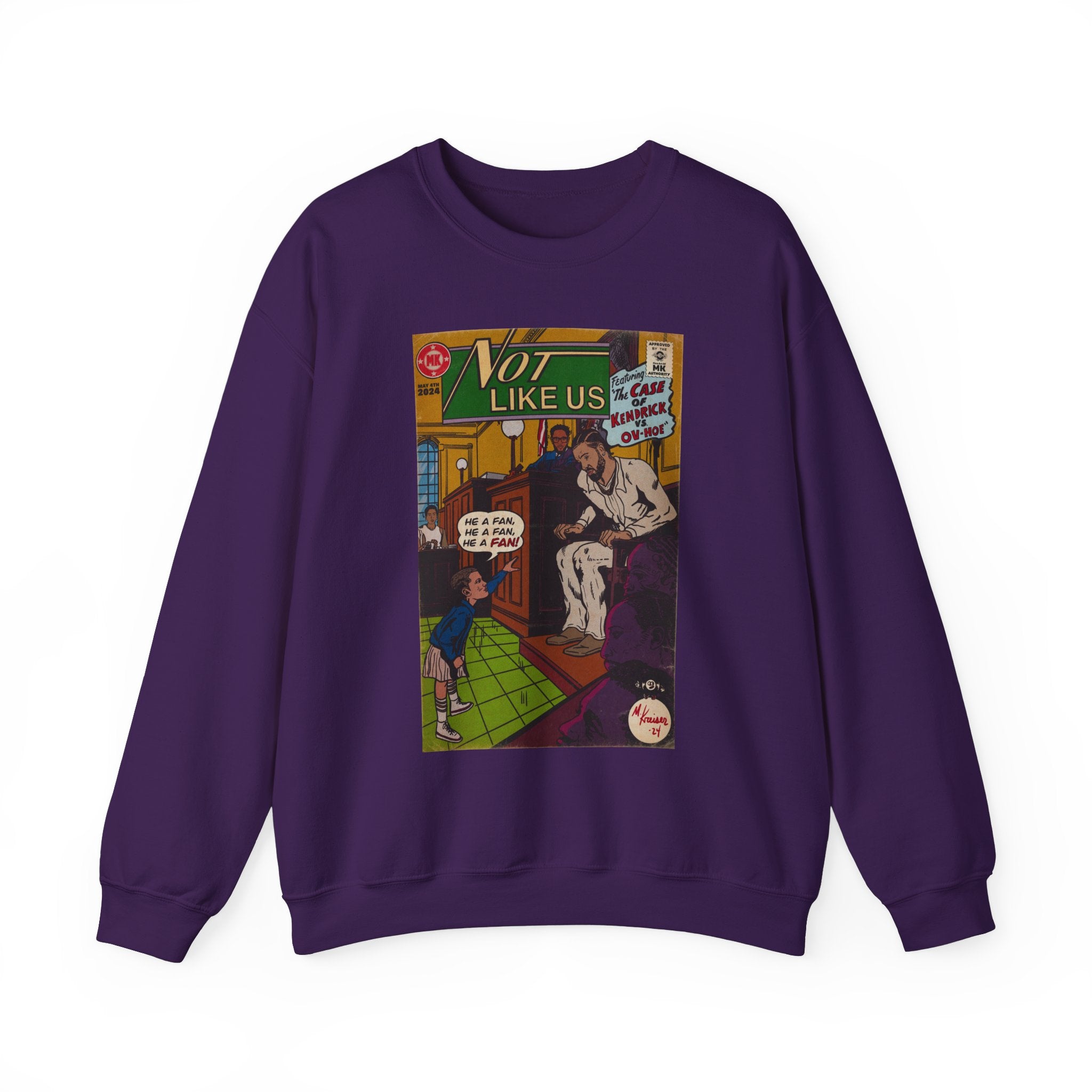 Not Like Us - Unisex Heavy Blend™ Crewneck Sweatshirt