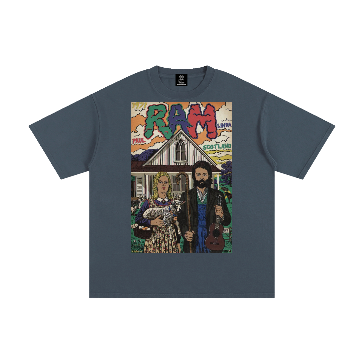 Ram - Unisex Pure Cotton T-Shirt