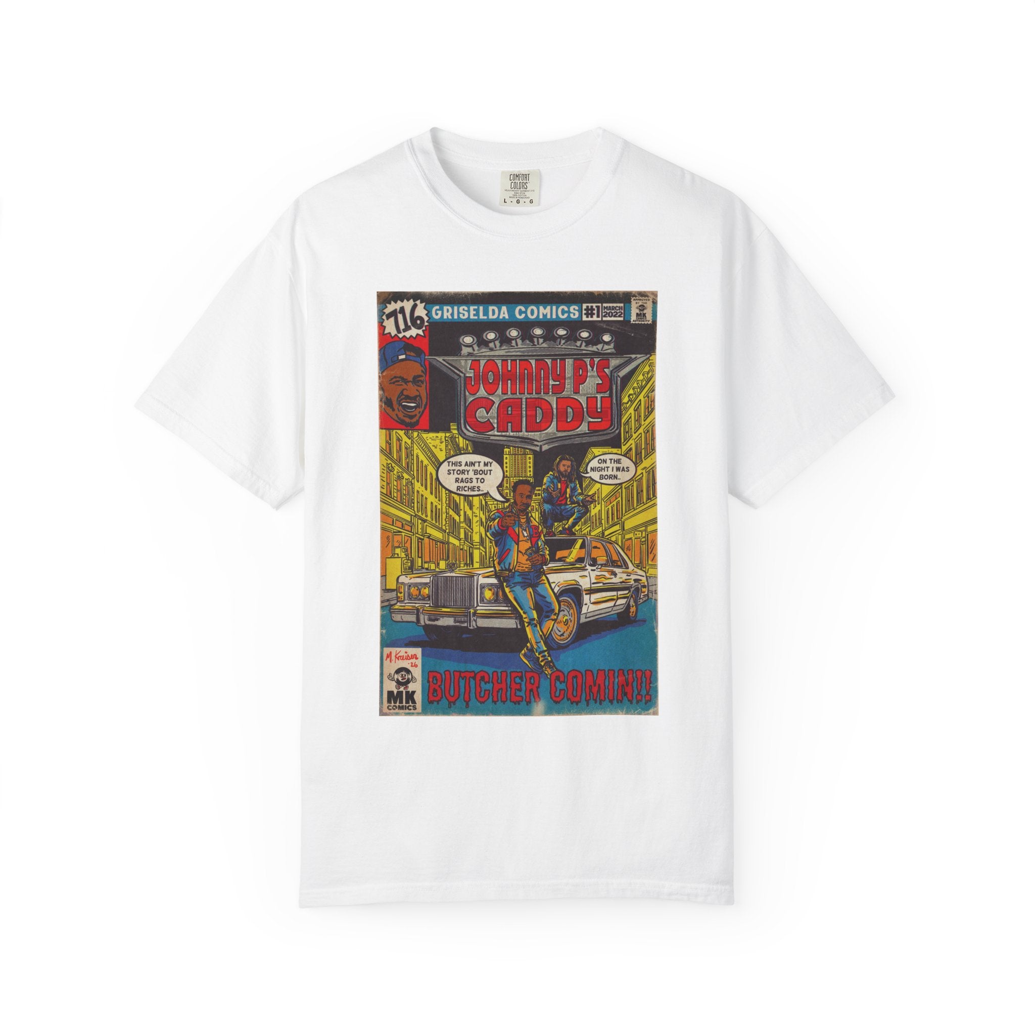 Johnny P's Caddy - Unisex Comfort Colors T-shirt